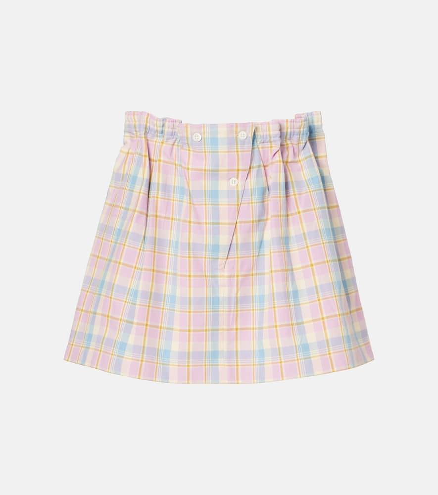 ミニスカート PRADA IVORY COTTON BLEND MINI SKIRT Prada Mini Skirt | italist
