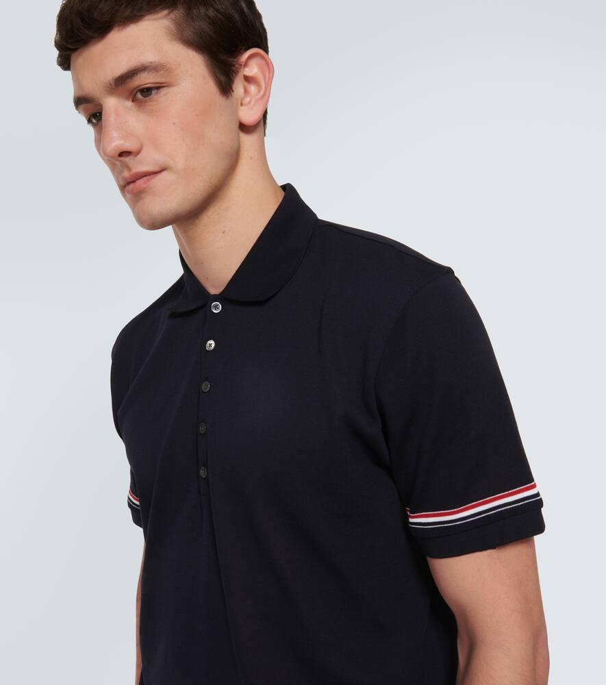 RWB Stripe cotton polo shirt
