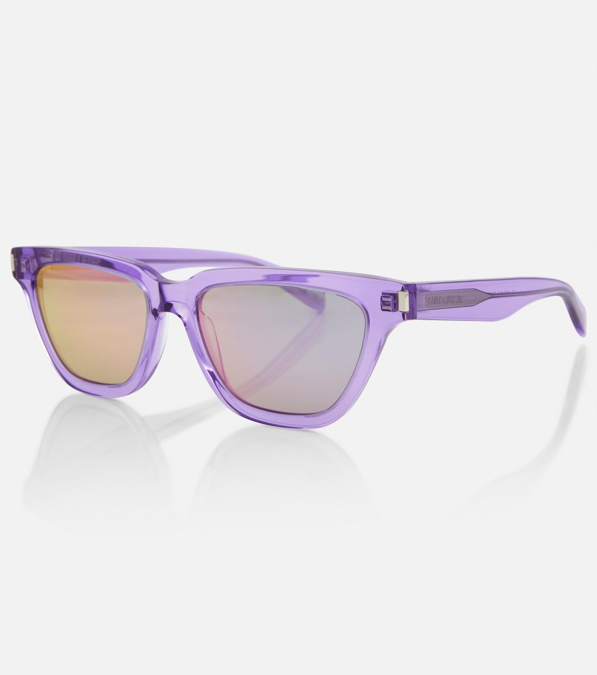 Saint Laurent Sl 462 Sulpice Cat-eye Sunglasses in Purple