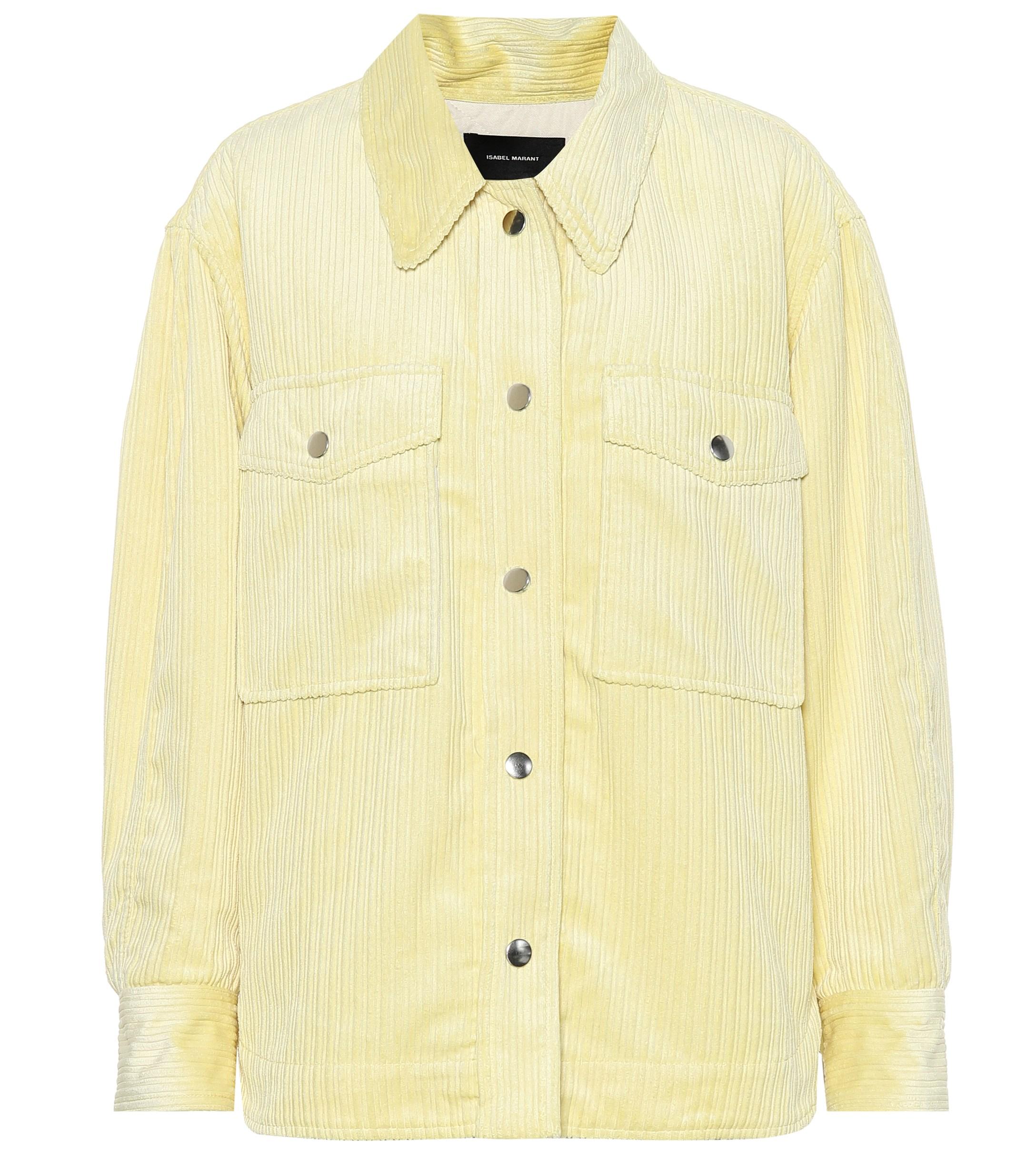 Isabel Marant Marvey Corduroy Jacket in 