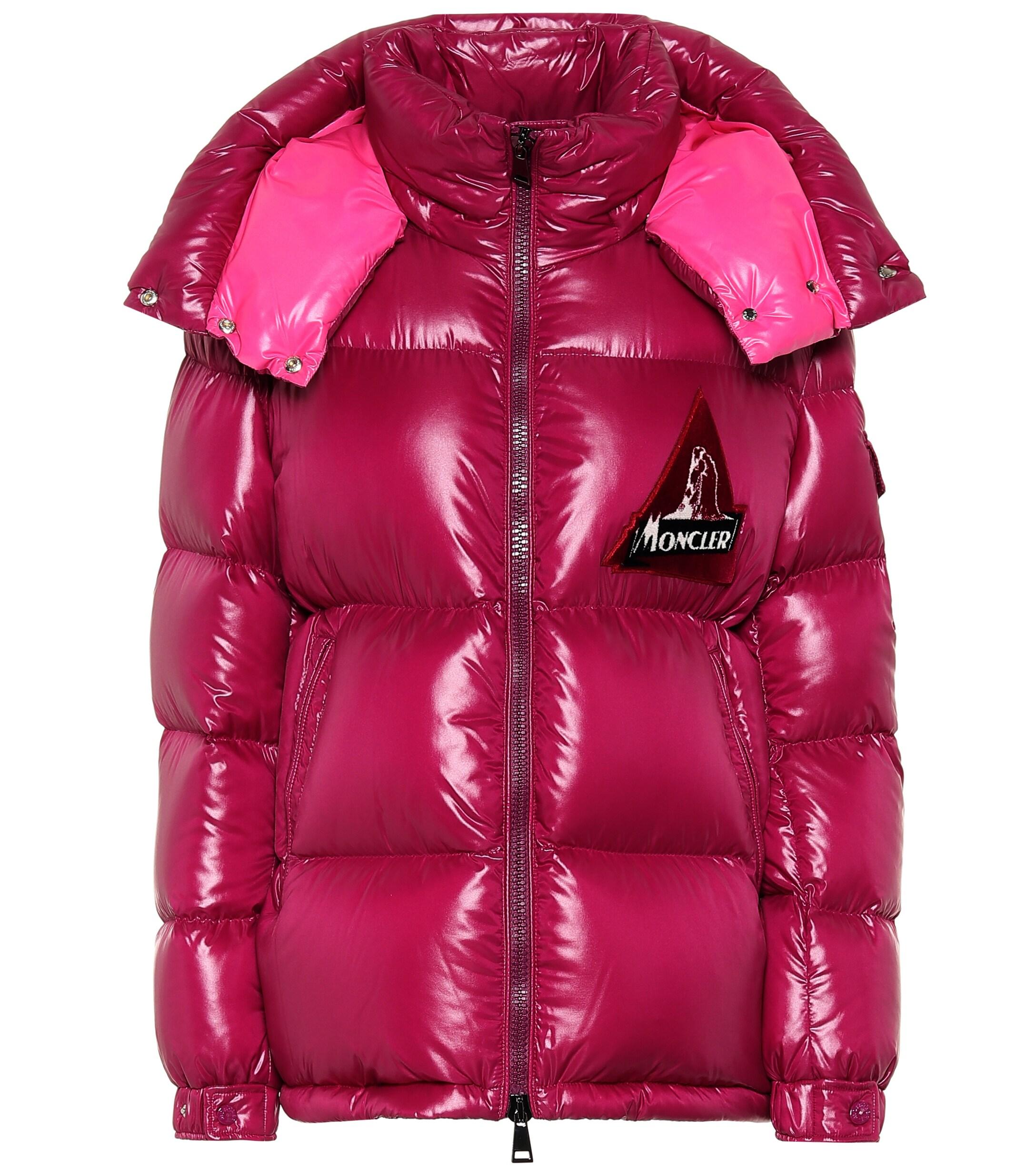 Moncler Synthetic Wilson Puffer Jacket in Pink - Lyst