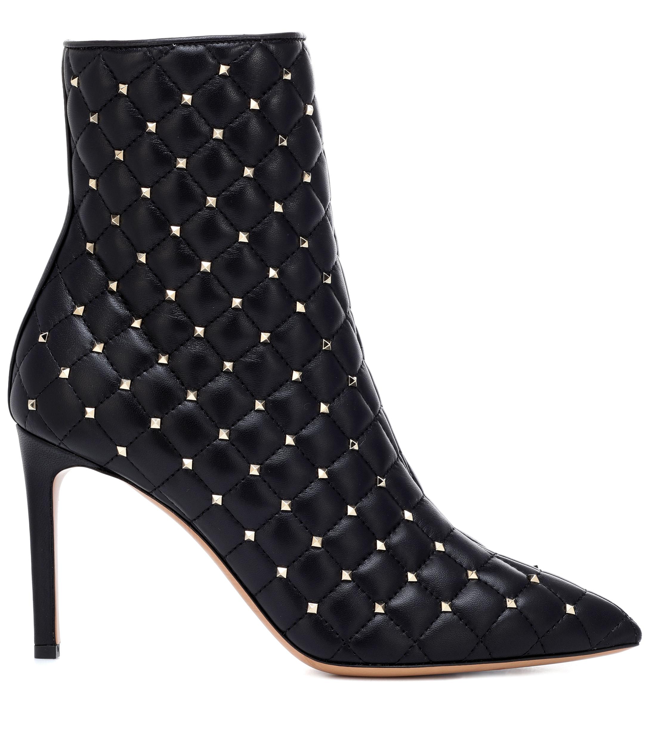 valentino spike boots