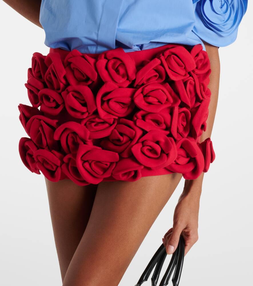 RED VALENTINO★素敵！Skirt-effect ruffled crepe shorts REDVALENTINO Skirt-effect ruffled crepe shorts | THE OUTNET