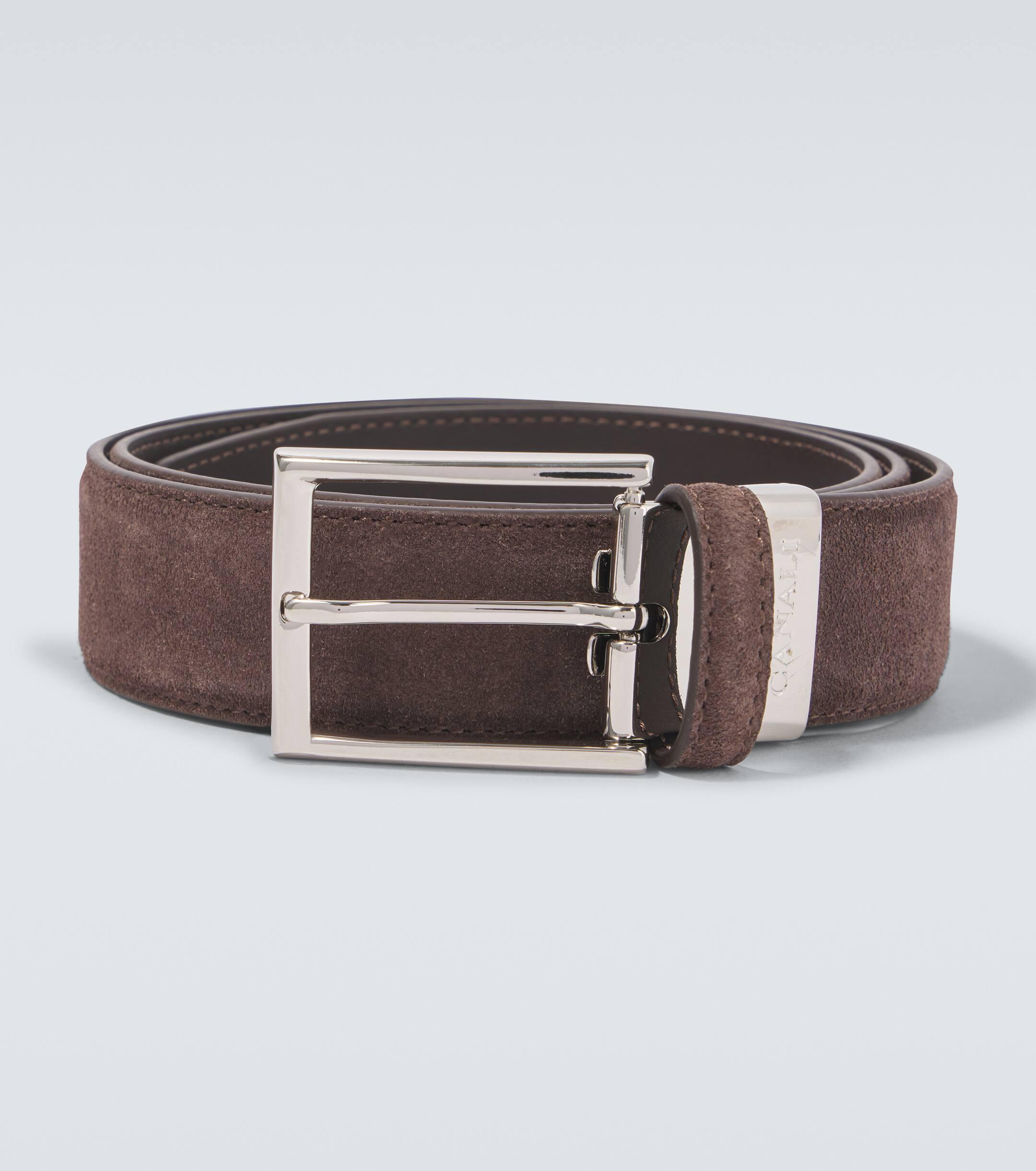 canali leather belt