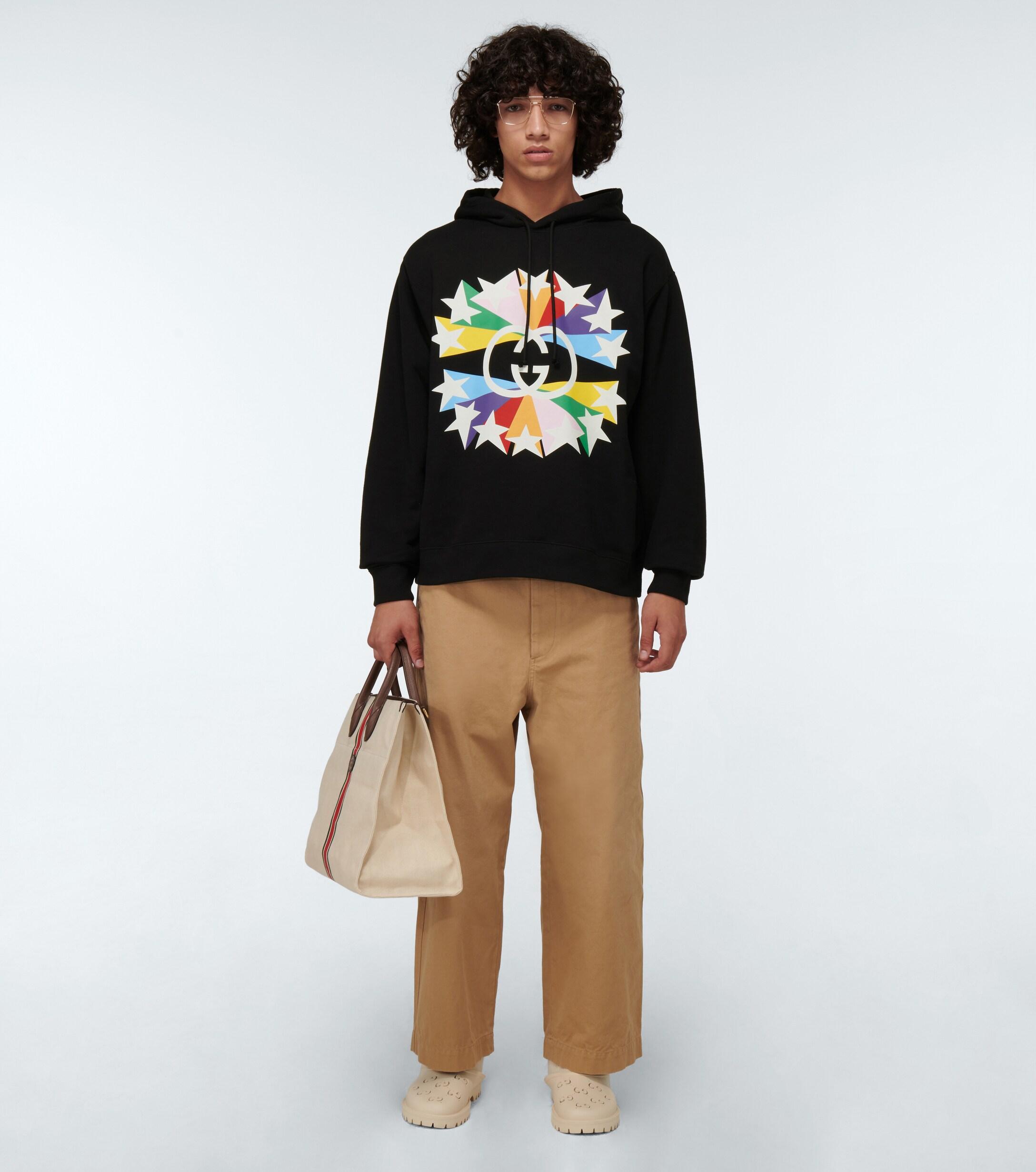 hooded sweatshirt with interlocking g
