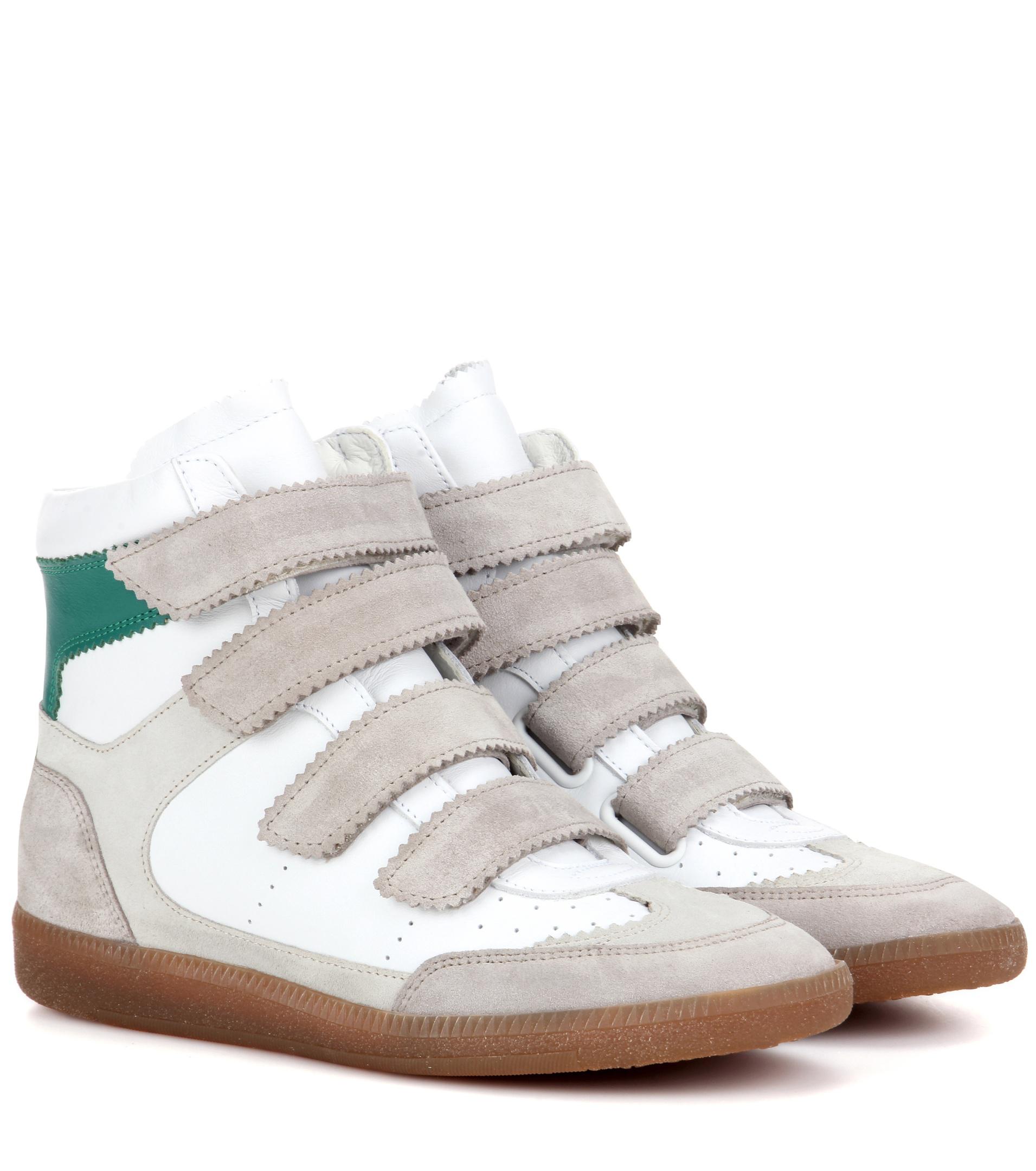 isabel marant bilsy high top sneakers