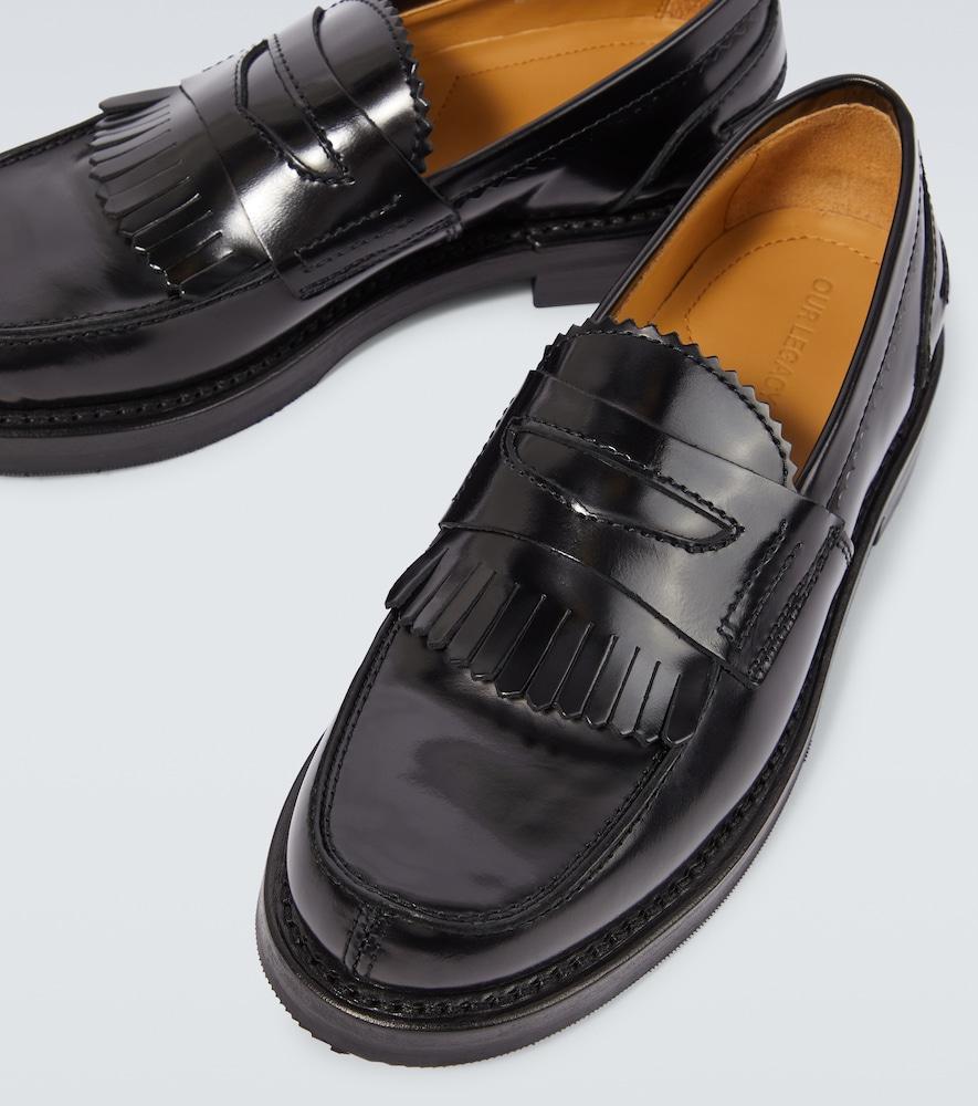 Our Legacy Leather Penny Loafers in Black for Men | Lyst