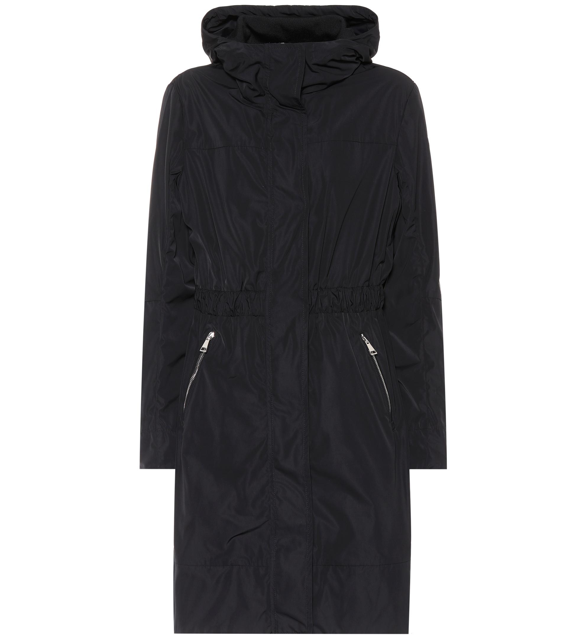 Moncler Synthetic Disthelon Raincoat in Black - Lyst