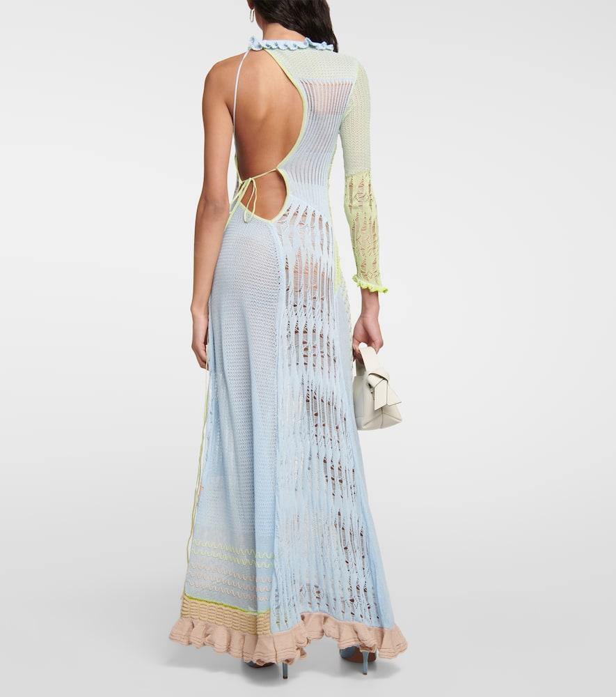 Roberta Einer Bianca Cotton Maxi Dress in Blue | Lyst