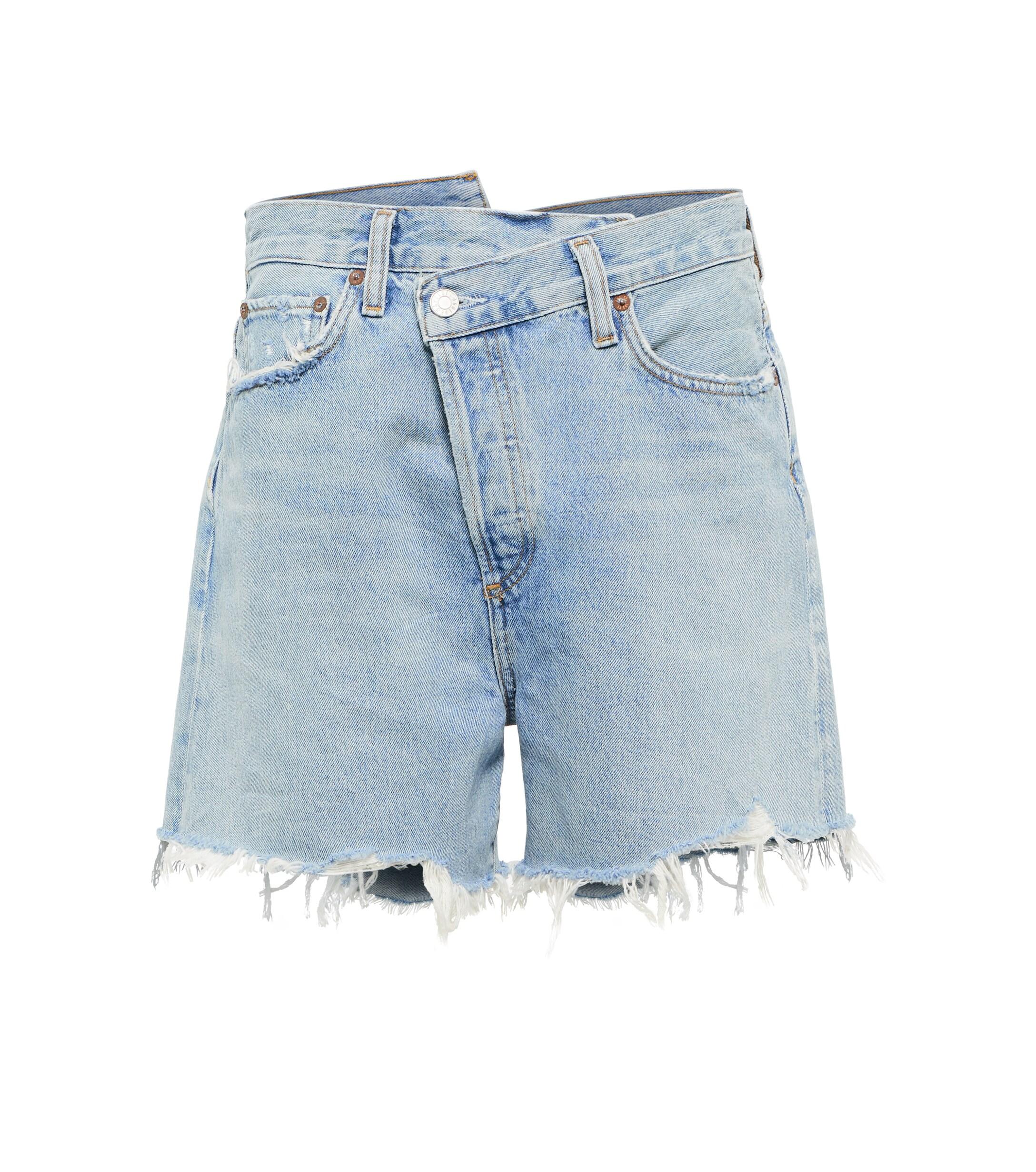 Agolde Criss Cross High-rise Denim 