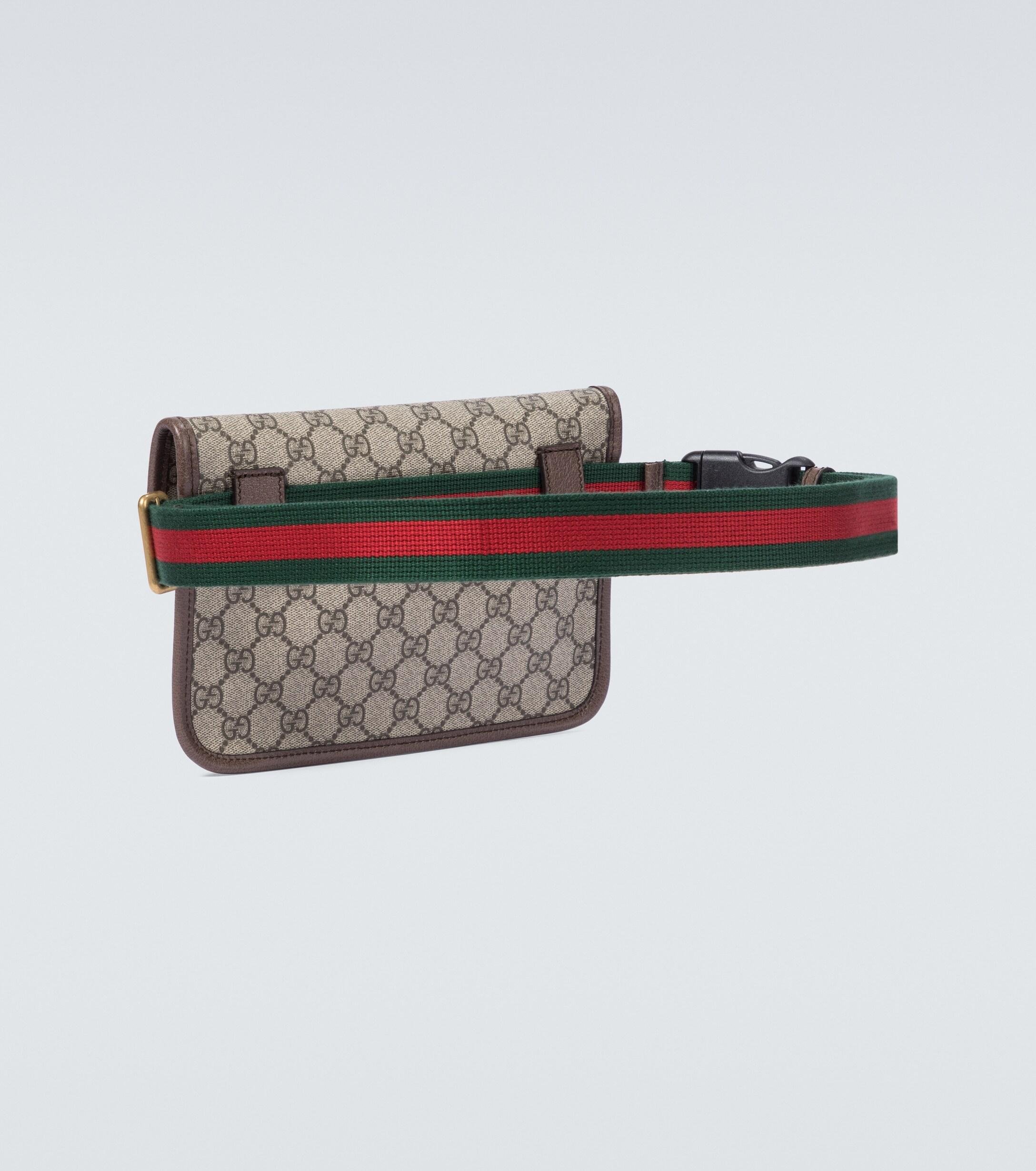 gucci double pocket belt bolsa