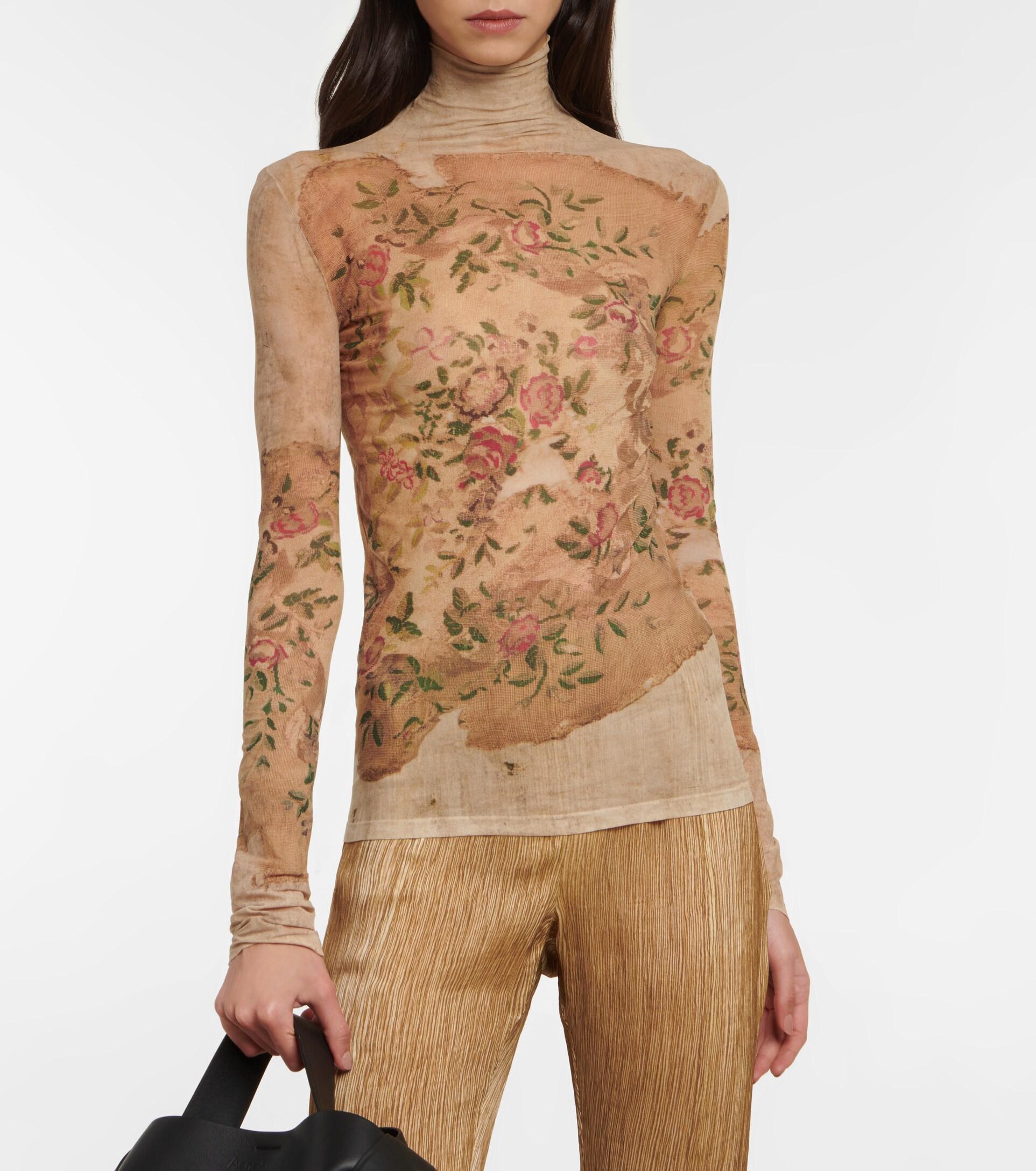 Acne studios printed turtleneck cheap