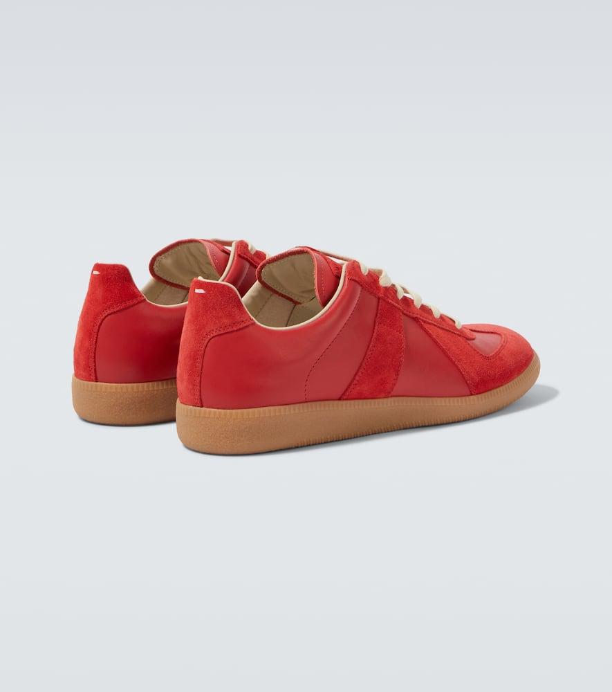 Baskets Rouge Maison Margiela pour homme Lyst