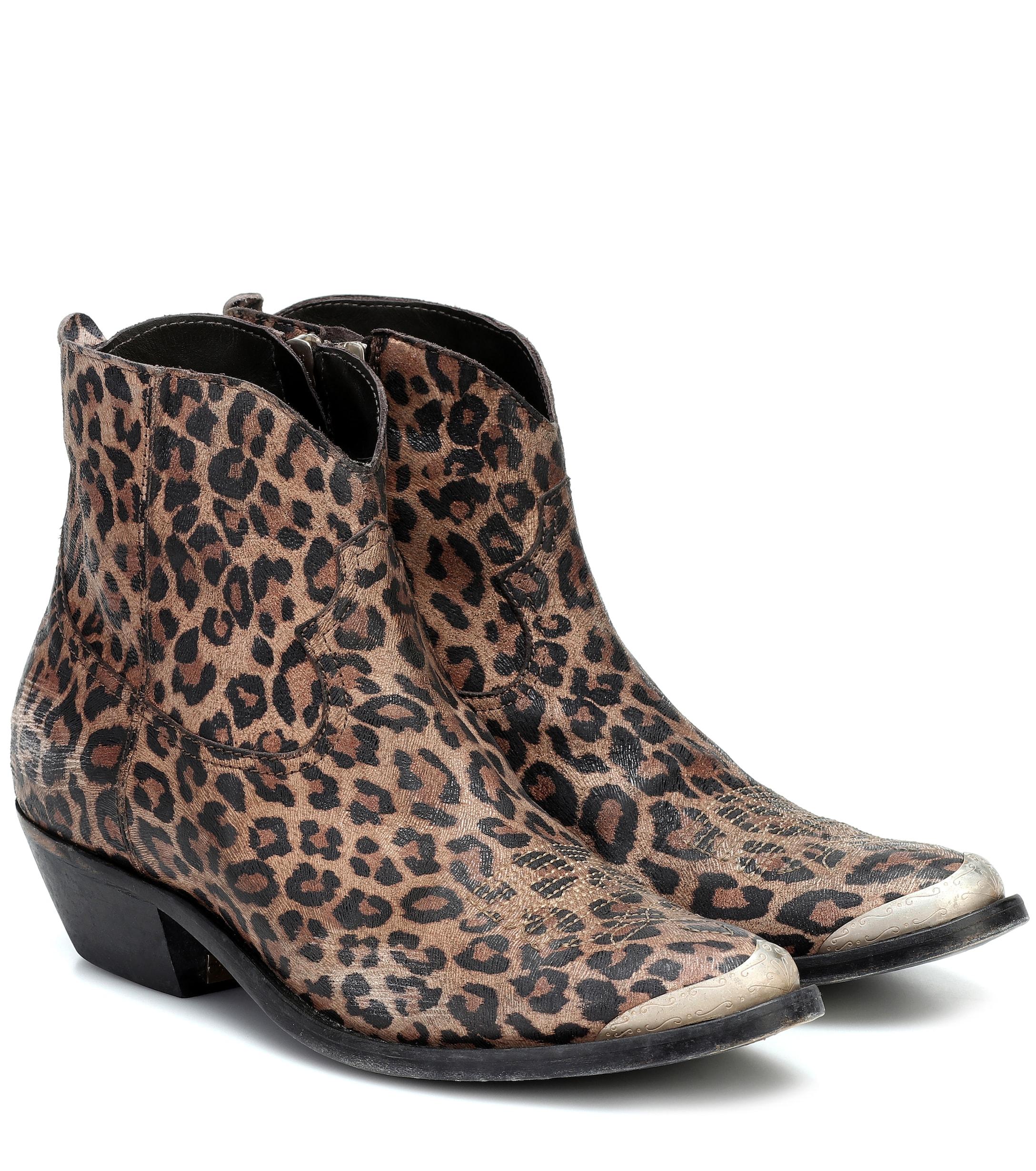 Golden Goose Deluxe Brand Young Suede Ankle Boots in Brown Lyst