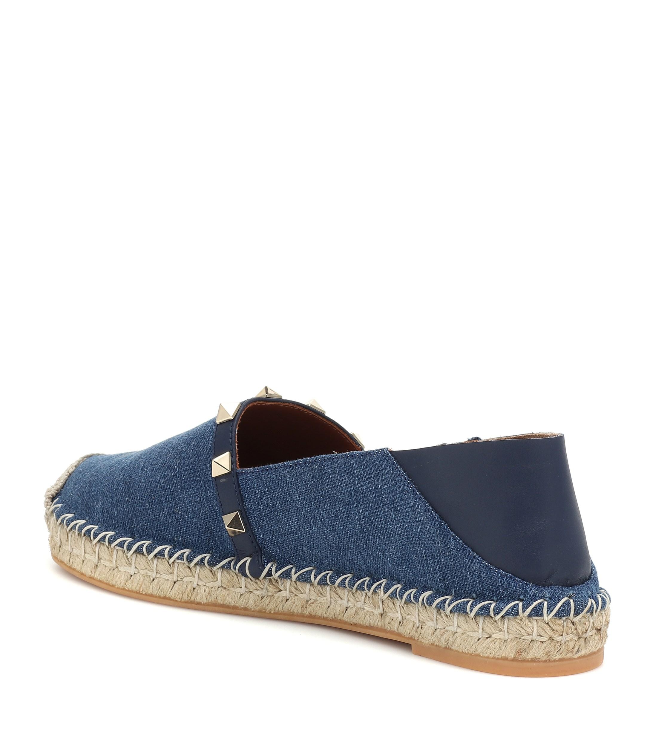 valentino denim espadrilles