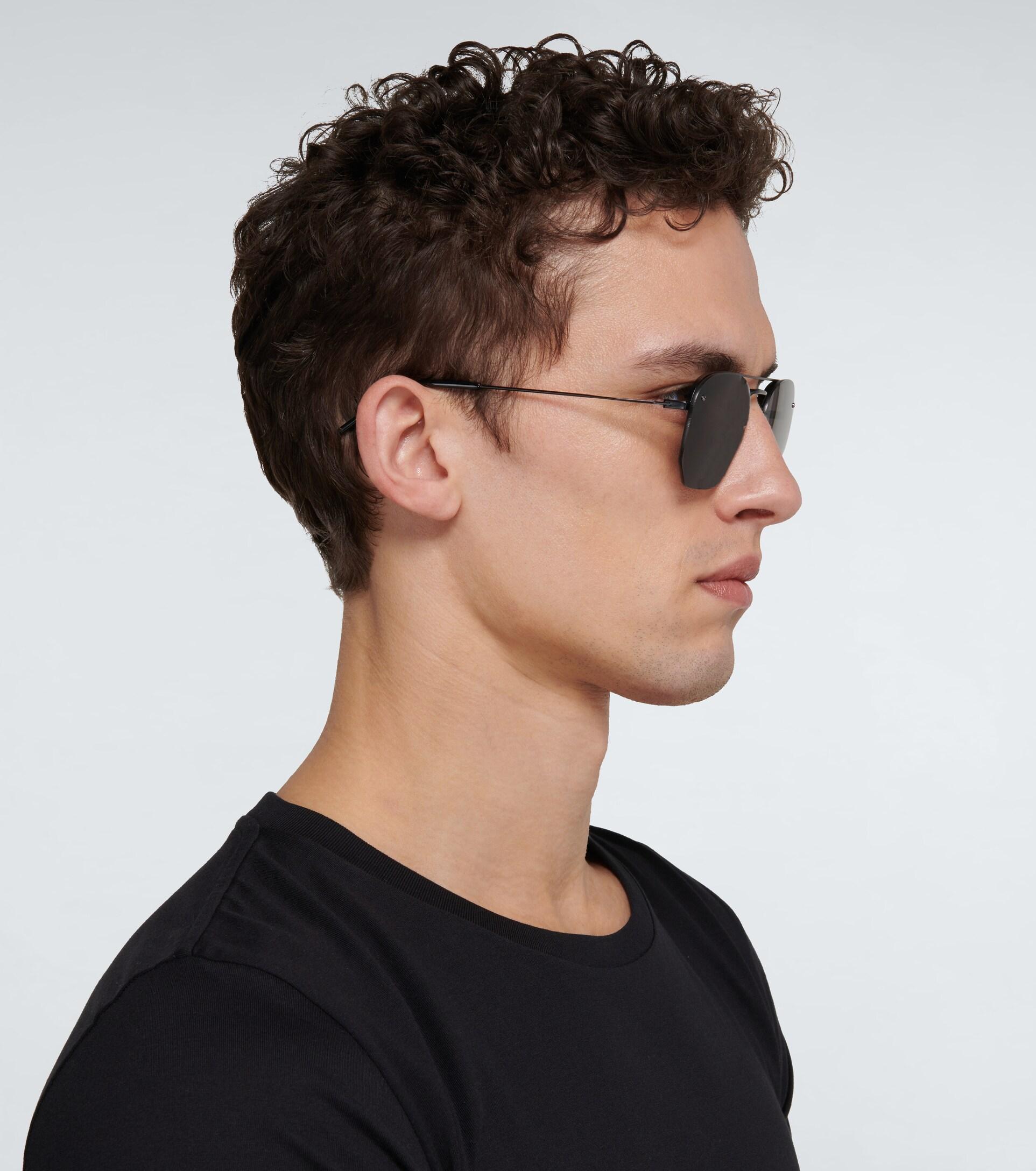 Metal Aviator Sunglasses