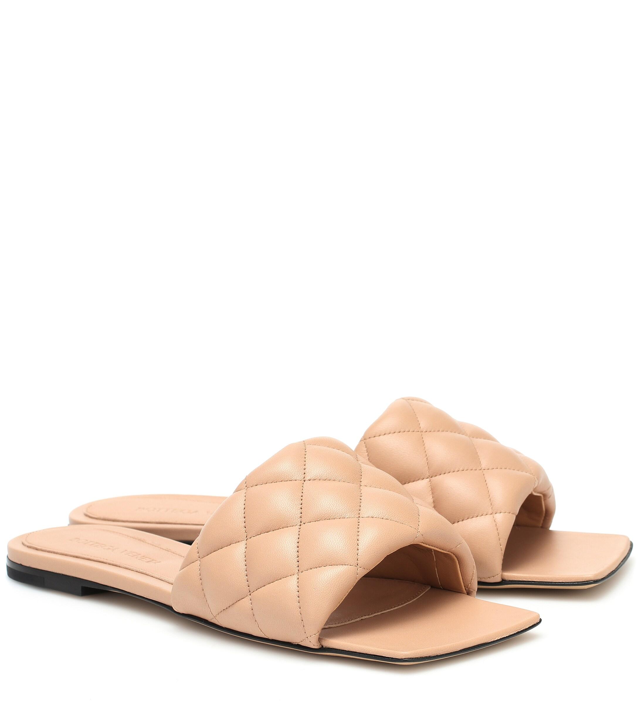 padded sandals bottega