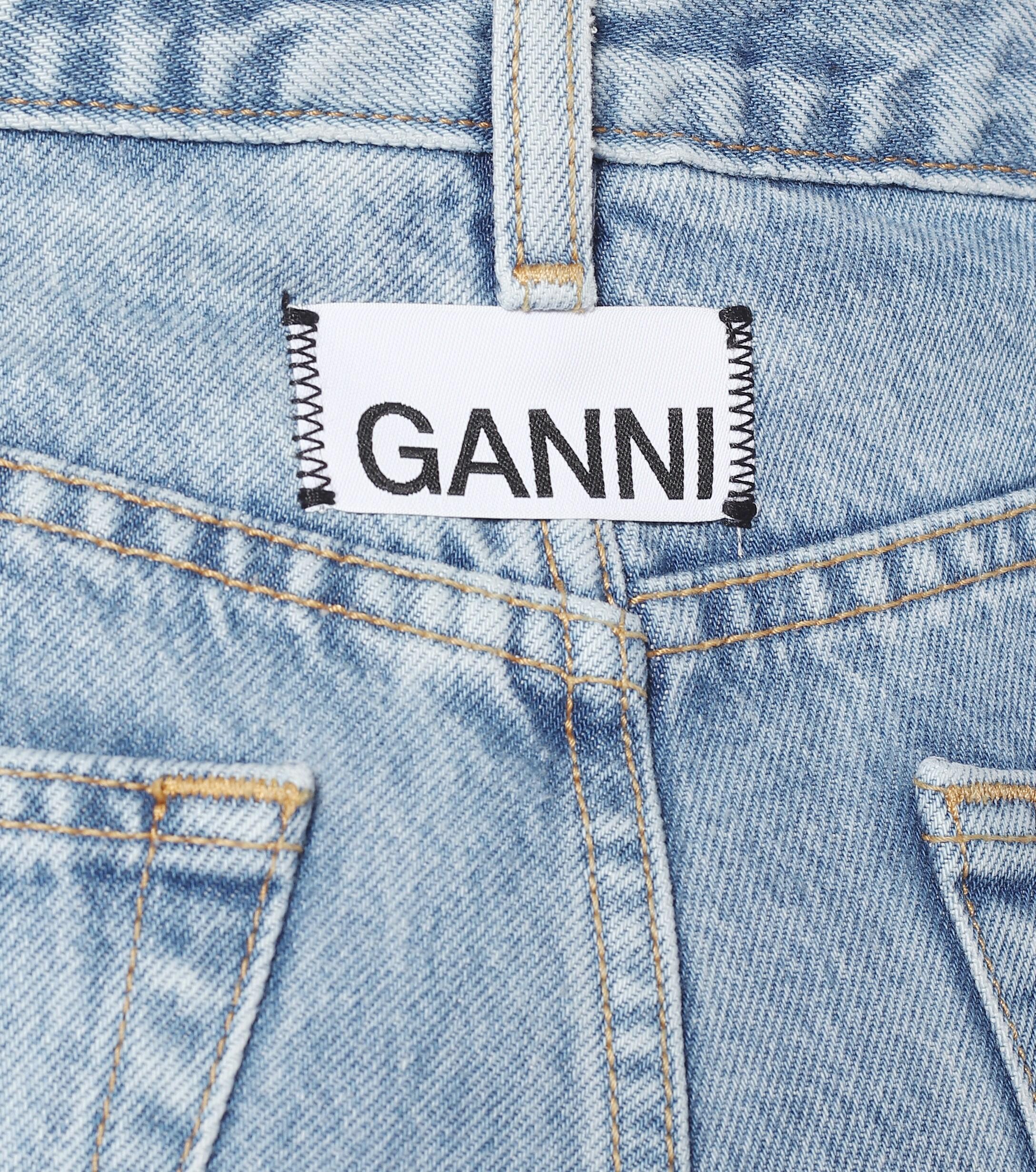 ganni purple jeans