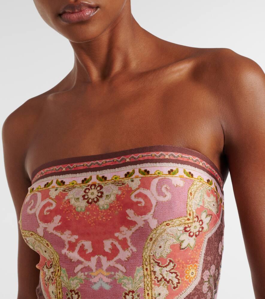 Zimmermann Printed Belted Wylie Swimsuit | Lyst
