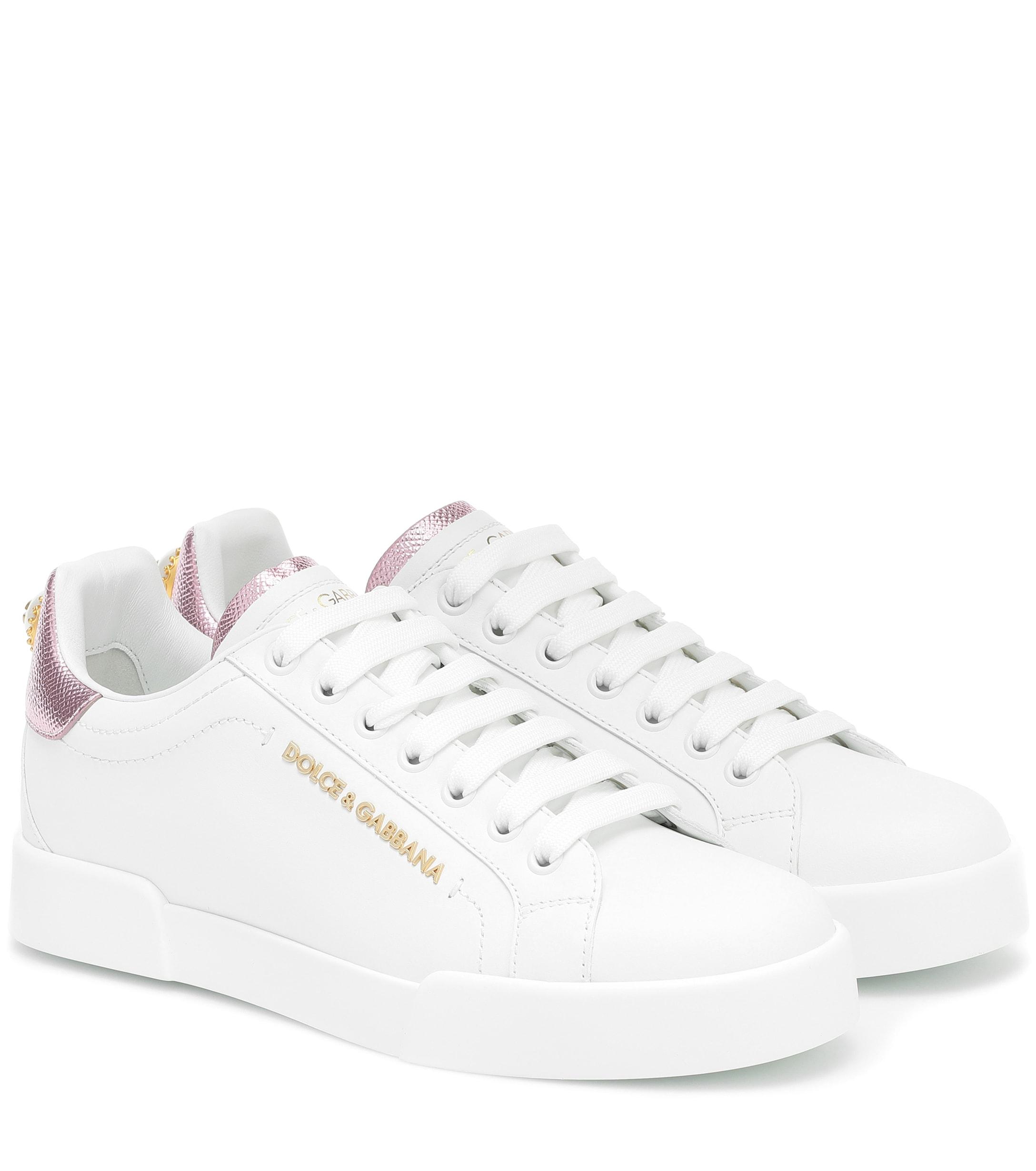 dolce and gabbana portofino sneakers womens