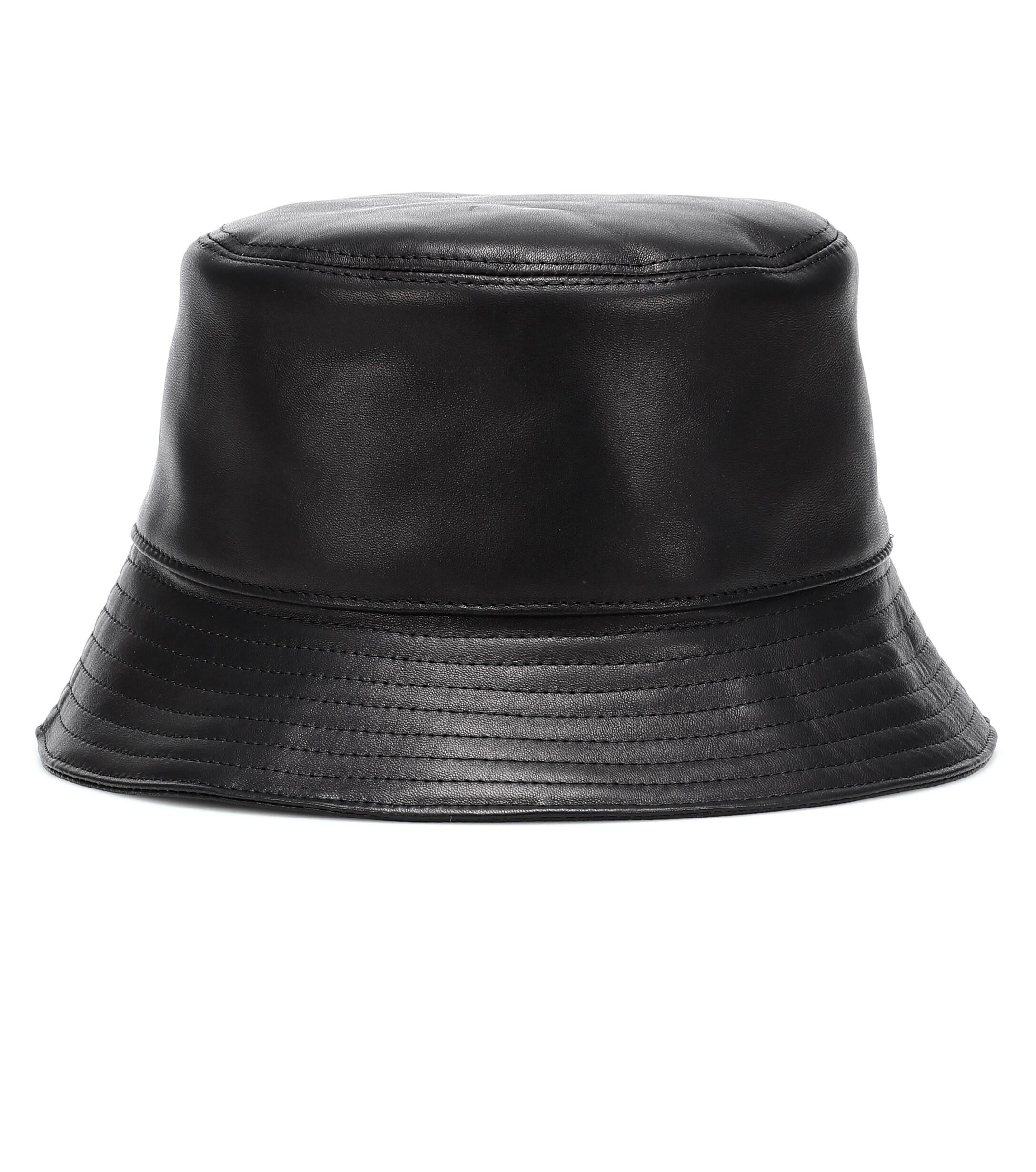 loewe leather hat