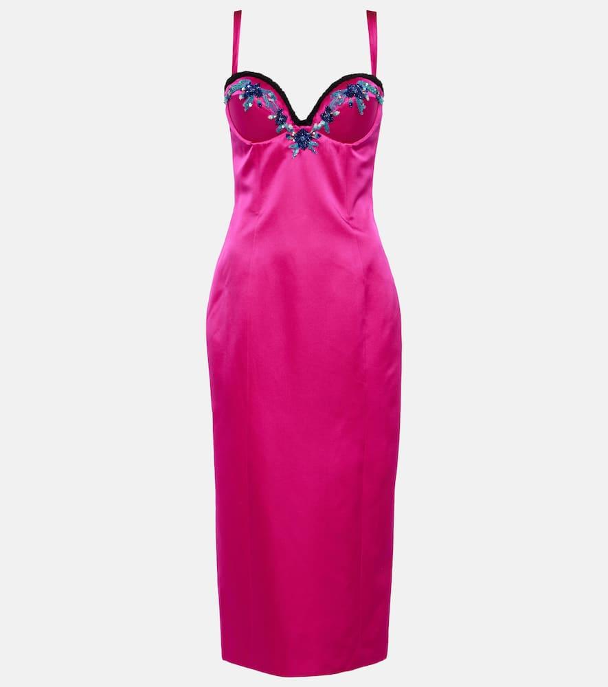 Miss Sohee Embellished Maxi Dress in Pink | Lyst