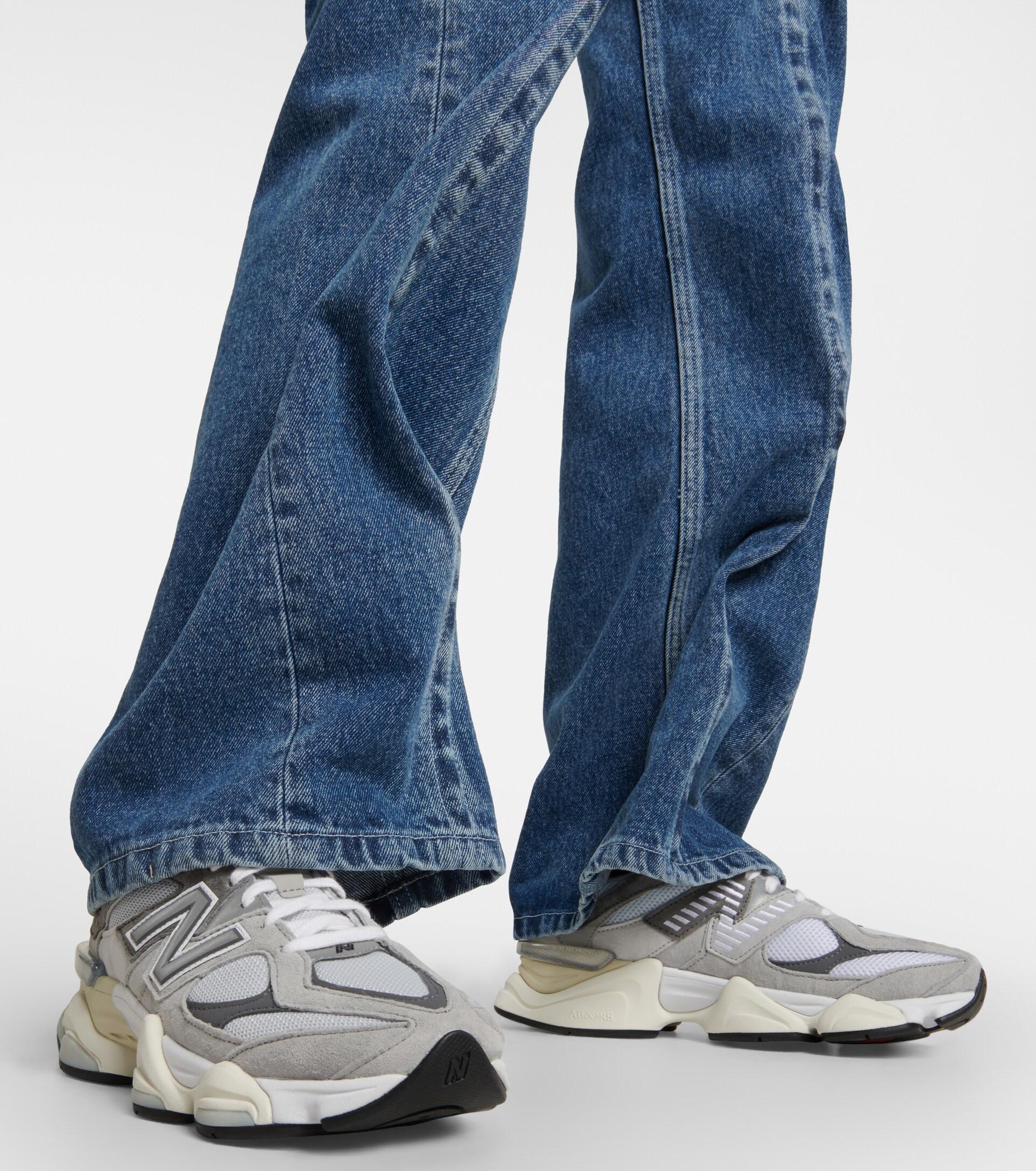 New Balance 9060 Suede trimmed Sneakers in White Lyst