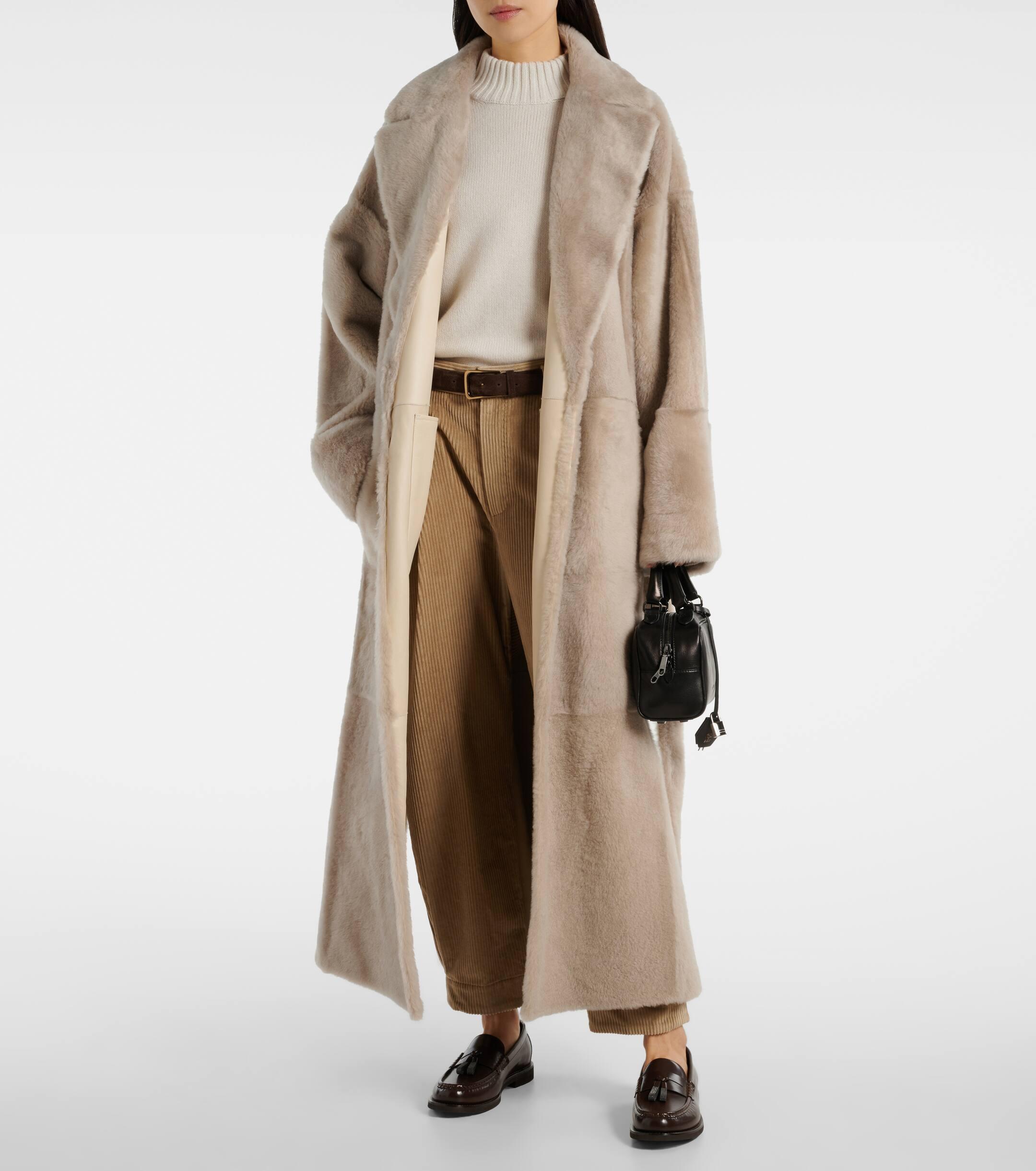 Shearling coat 2020 sale