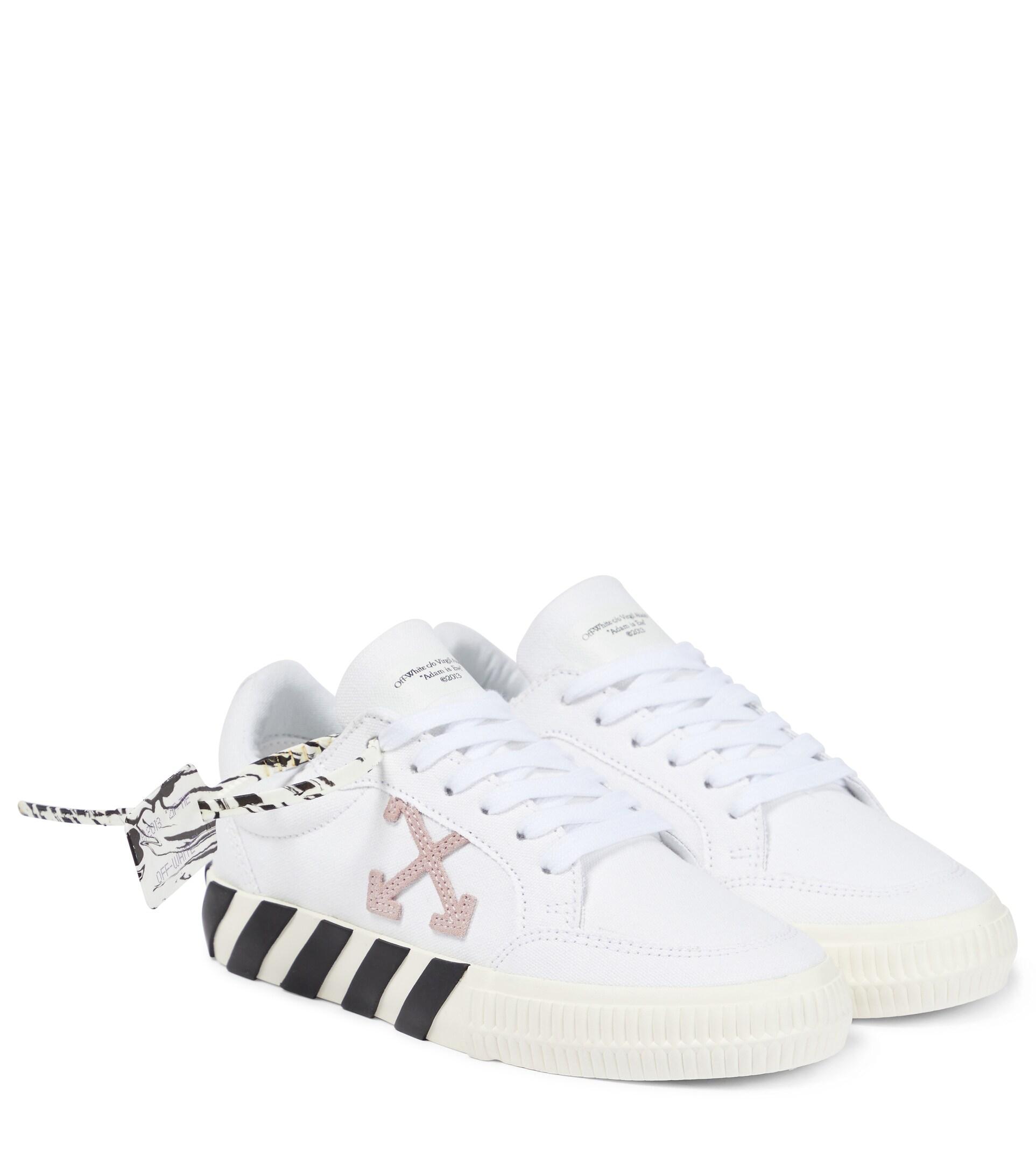 Off-White c/o Virgil Abloh Exclusive To Mytheresa – Vulcanized Sneakers in  White | Lyst