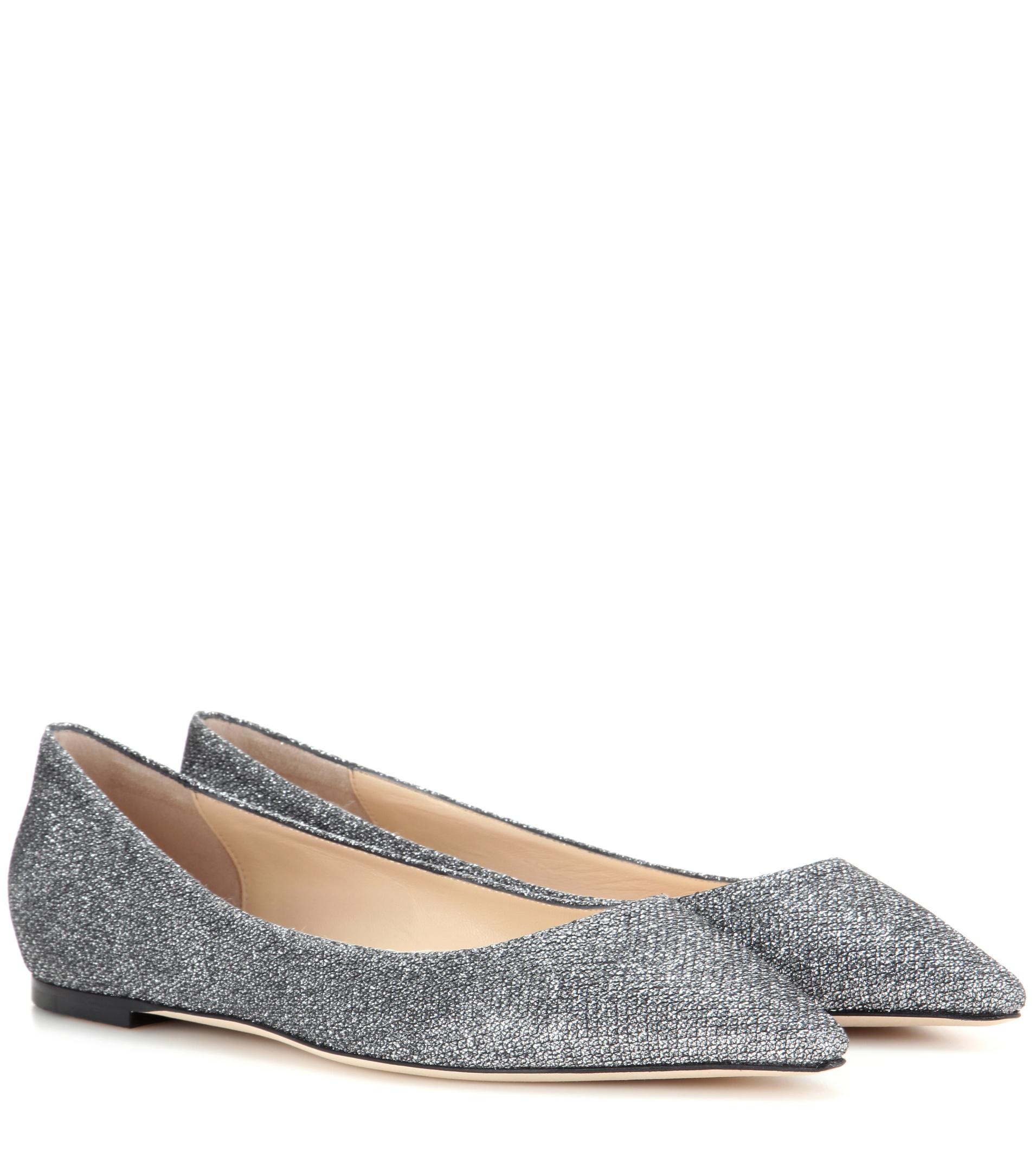 jimmy choo romy flats