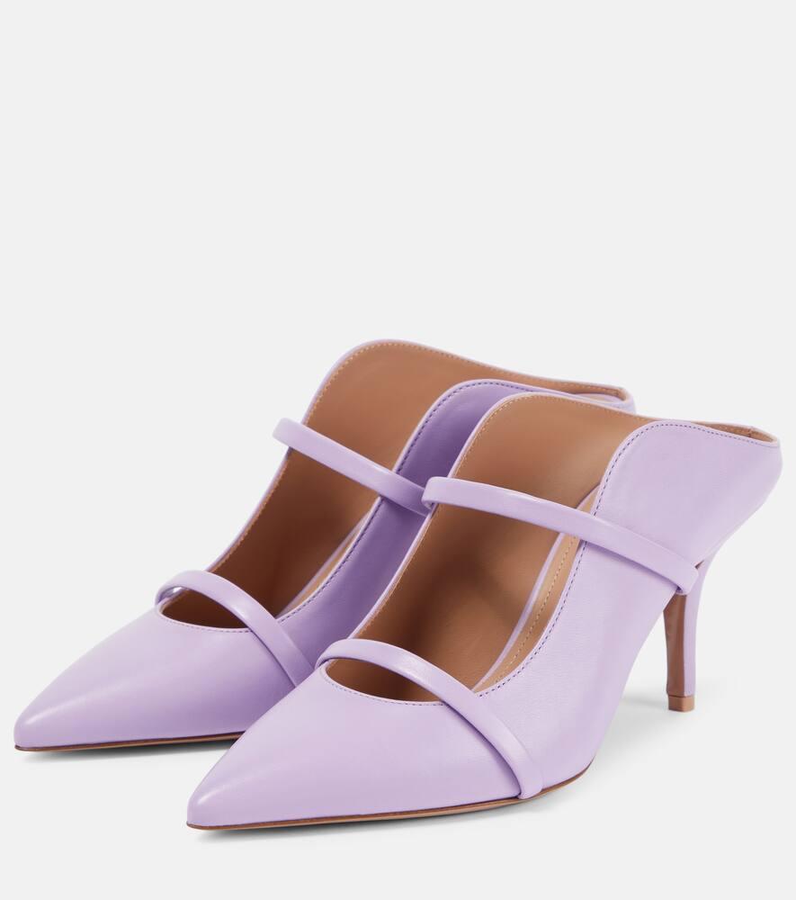 Maureen 70 leather mules
