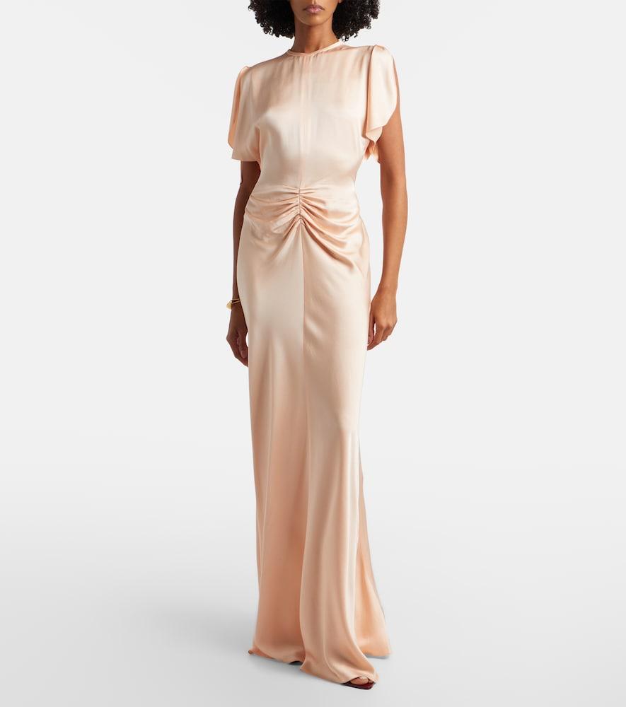 formal dresses for petite Cowl Neck Ombre Glitter Mesh Gown WINE MULTI / 14P Nala | Black Asymmetric Fall & Winter Color:Sky blue made any plus size