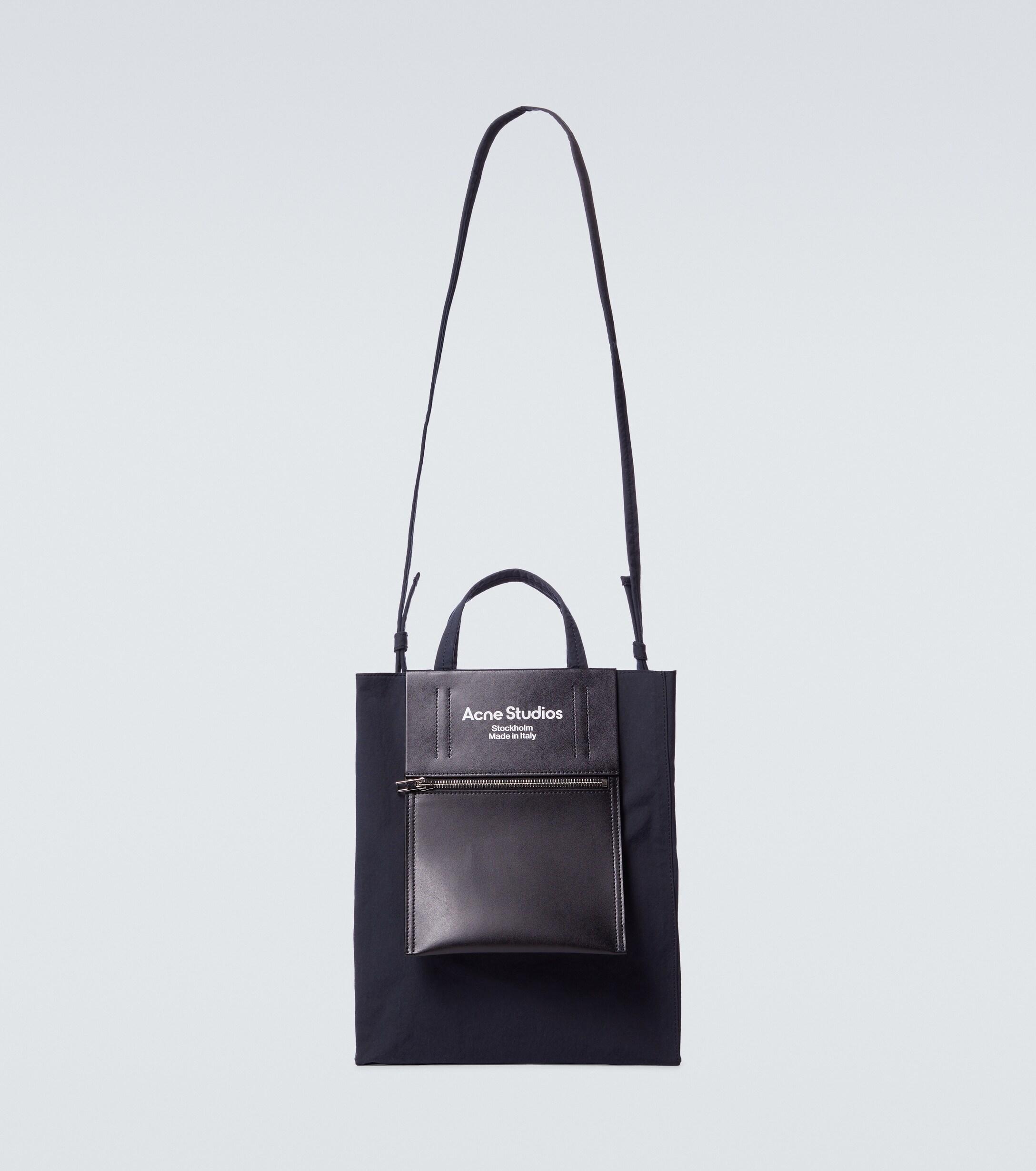 Womens Bags Tote bags Acne Studios Synthetic Tote Nylon Bag in Black 