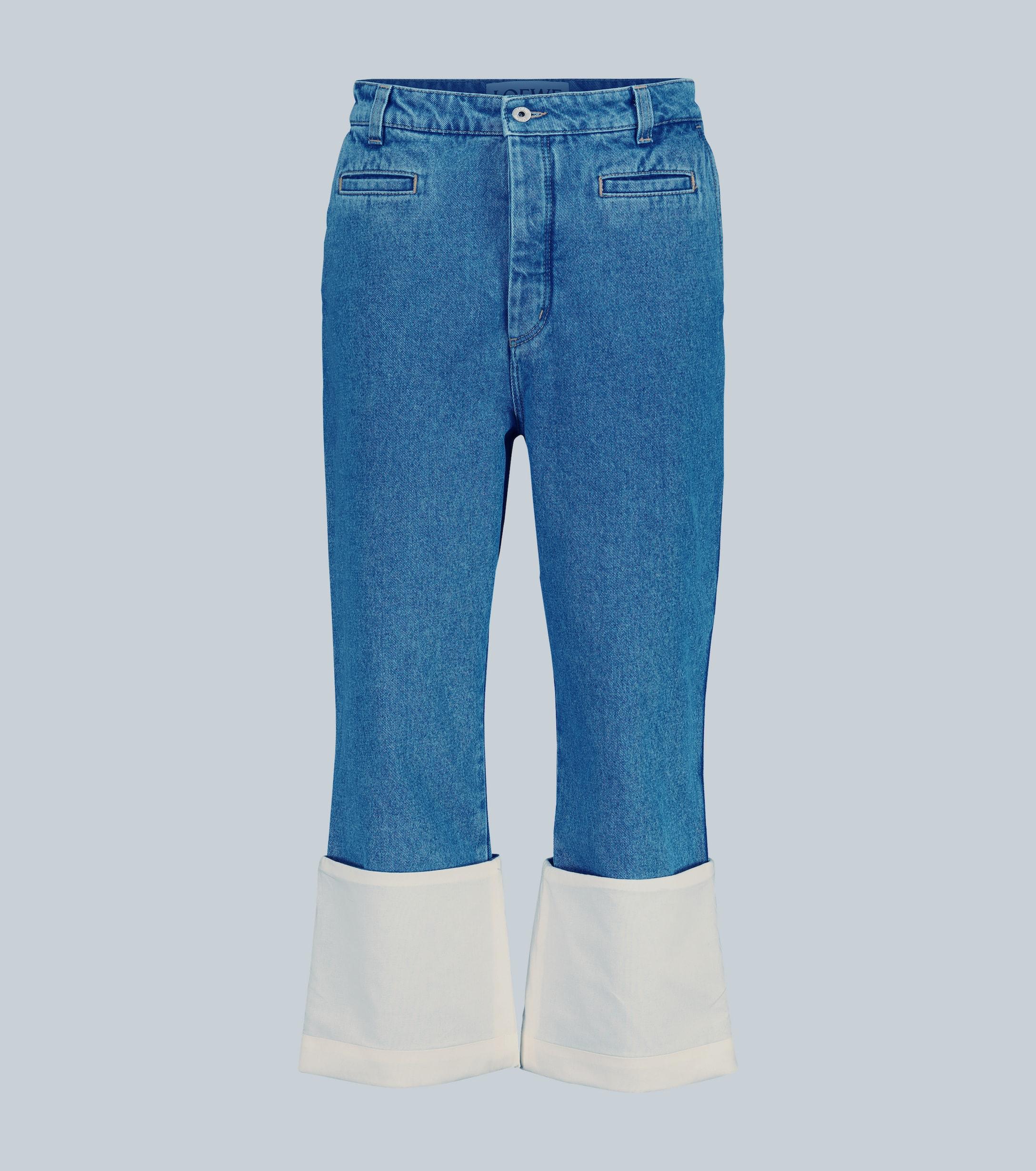Loewe Denim Stonewash Fisherman Jeans in Blue for Men | Lyst