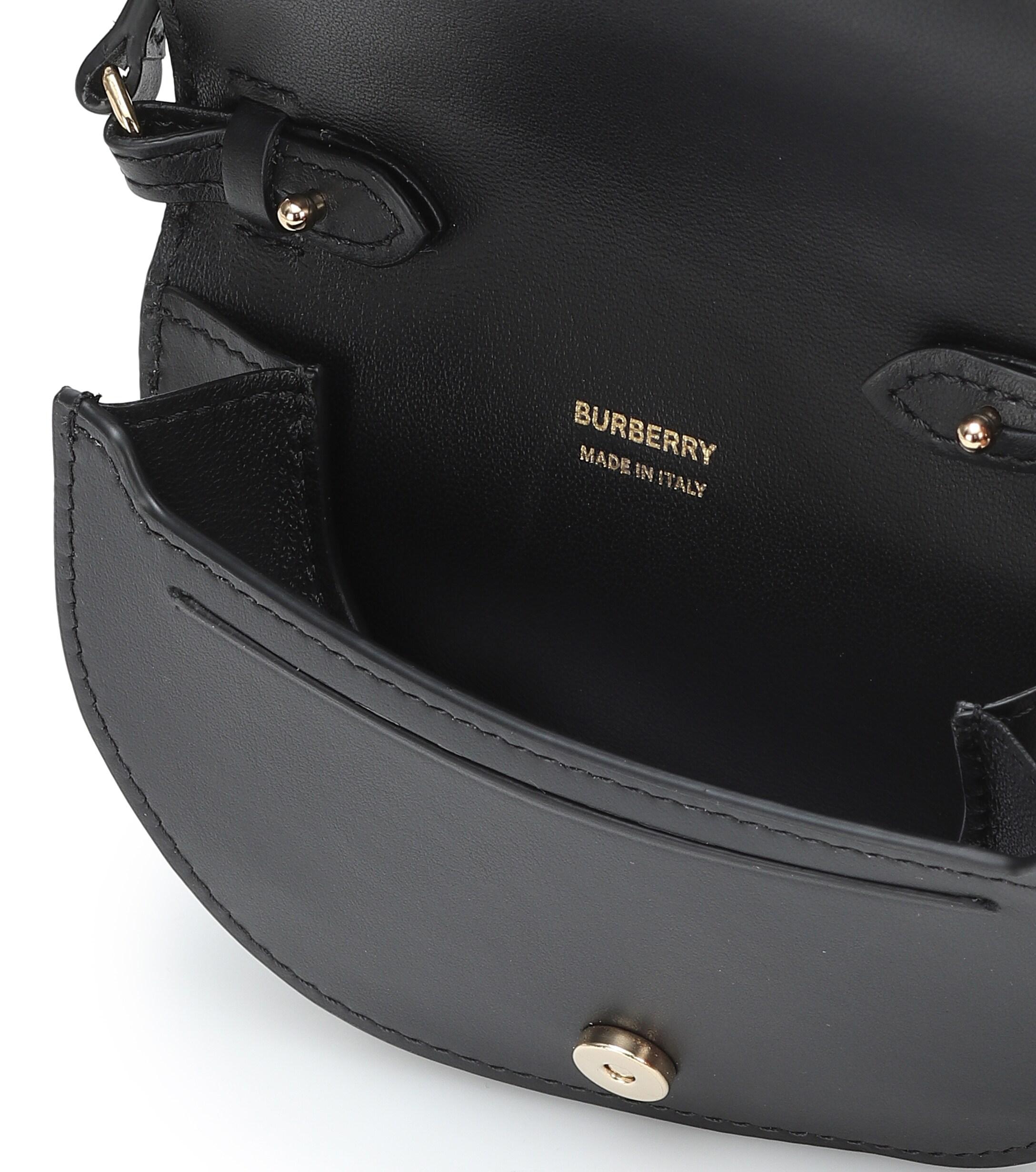 Burberry Olympia Micro Crossbody Bag in Black | Lyst