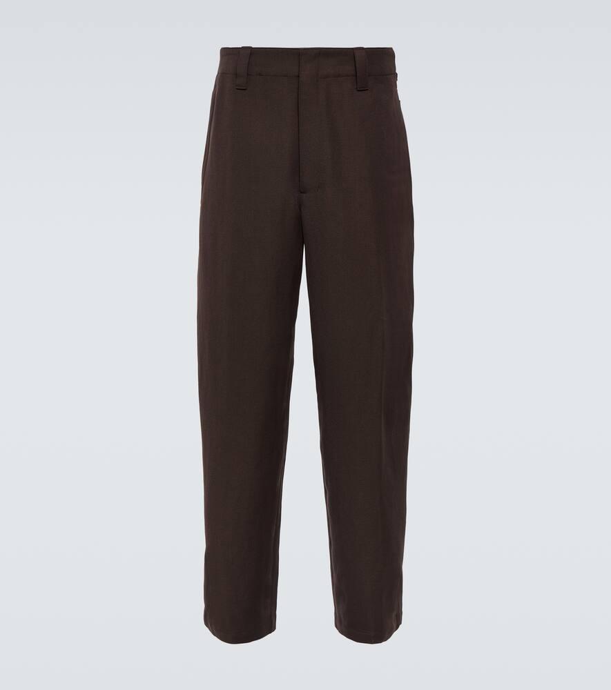 パンツ lemaire 20AW \"wide leg pants\" brown lemaire 20AW 