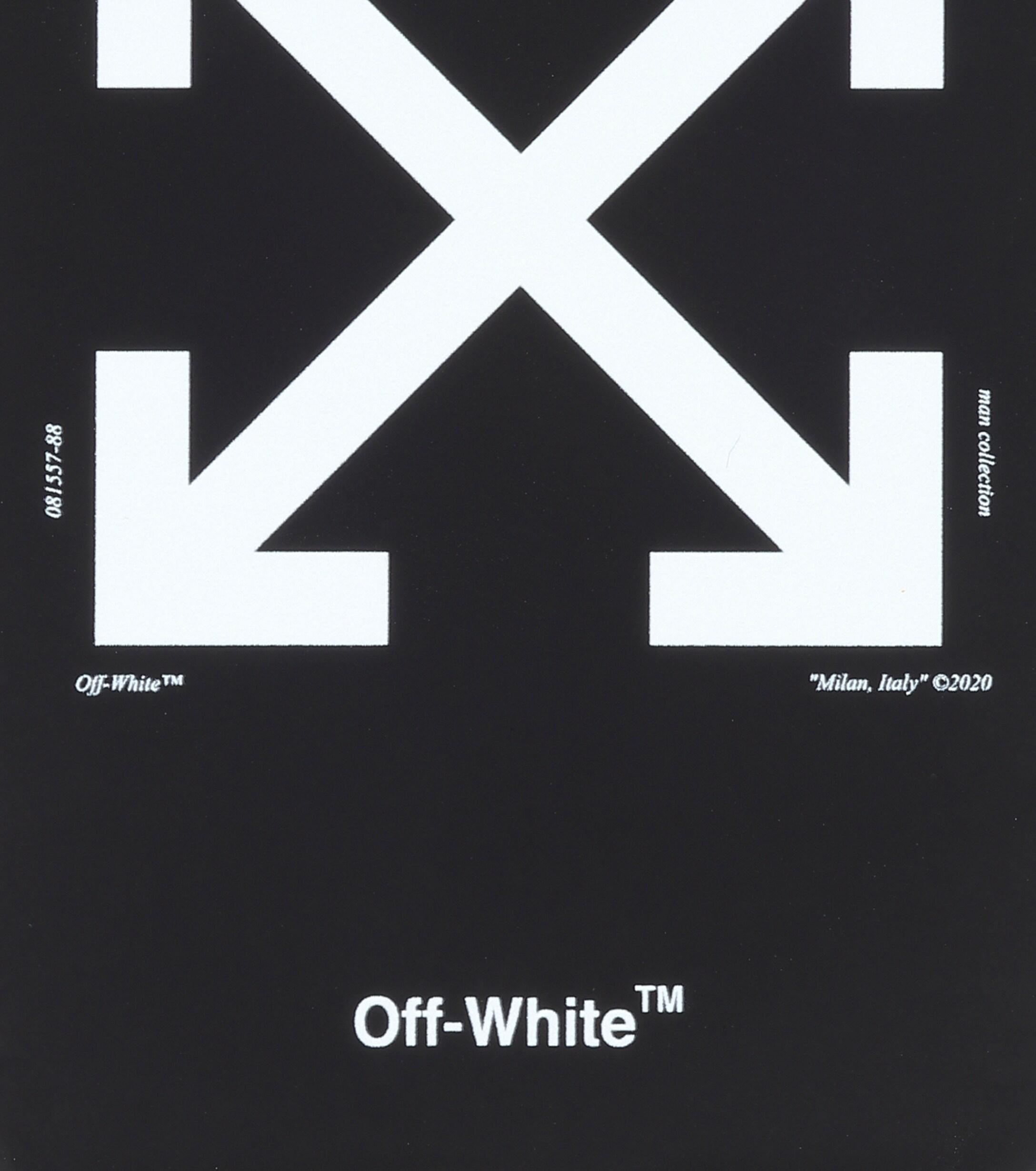 Off-White c/o Virgil Abloh Rubber Iphone X Case in Black White (Black ...