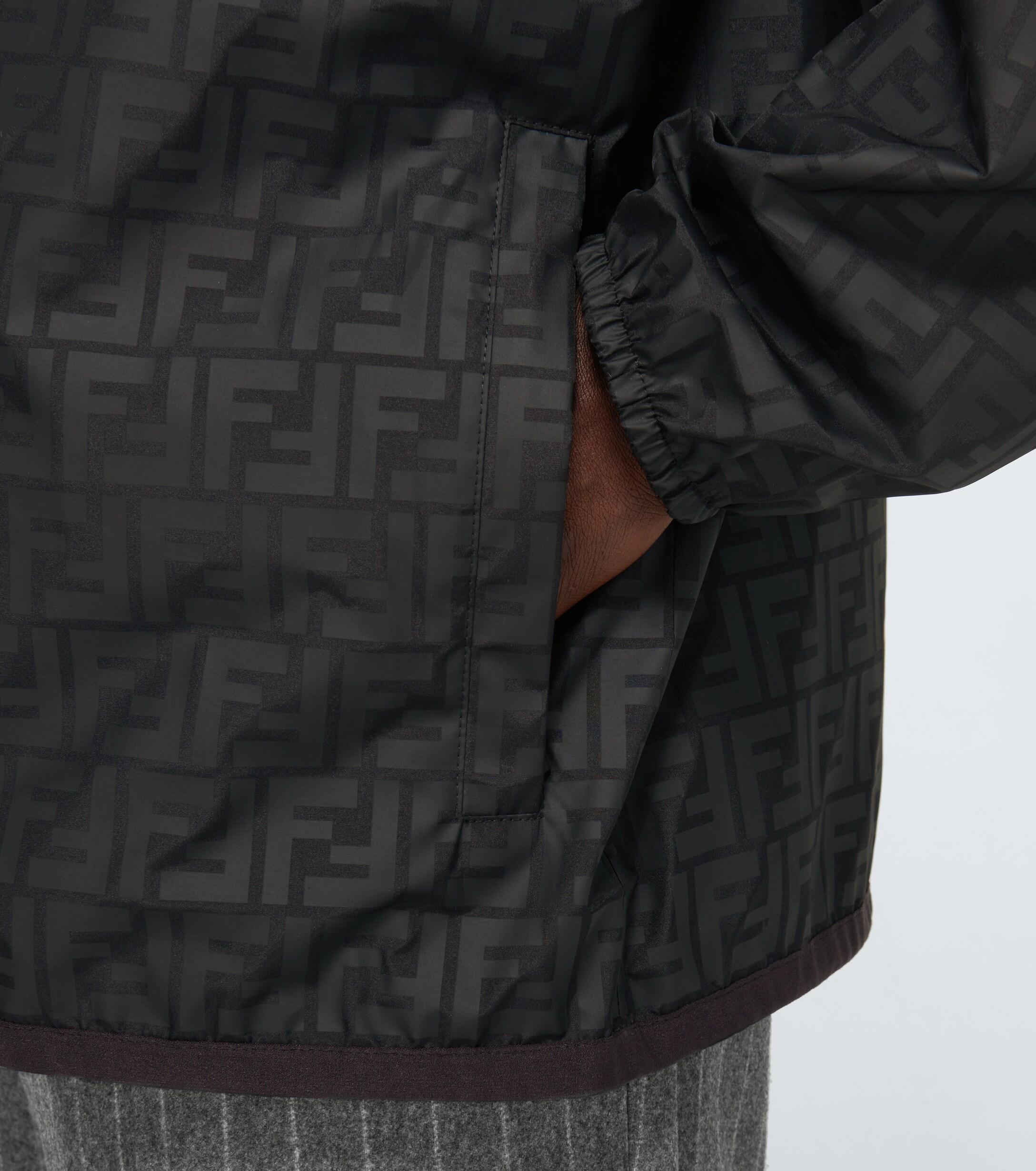 Fendi X K way Windbreaker Jacket in Black for Men Lyst UK