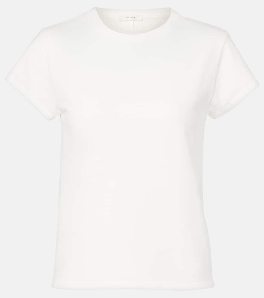 Tシャツ・カットソー THE ROW Women Tops 9008K526 OWH WHITE Tori T-Shirt White in Cotton – The Row