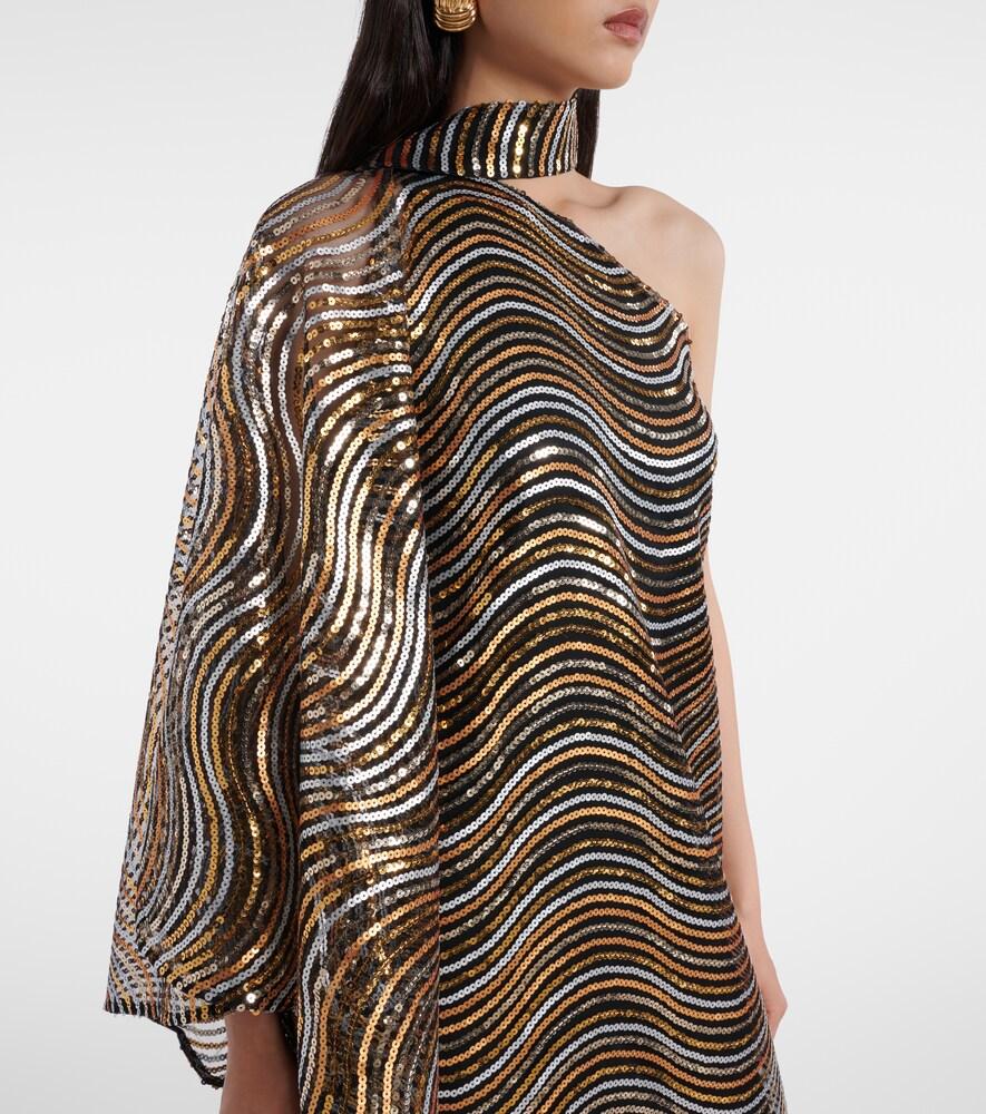 green emerald velvet dress Taller Marmo Gold Sphinx Kaftan