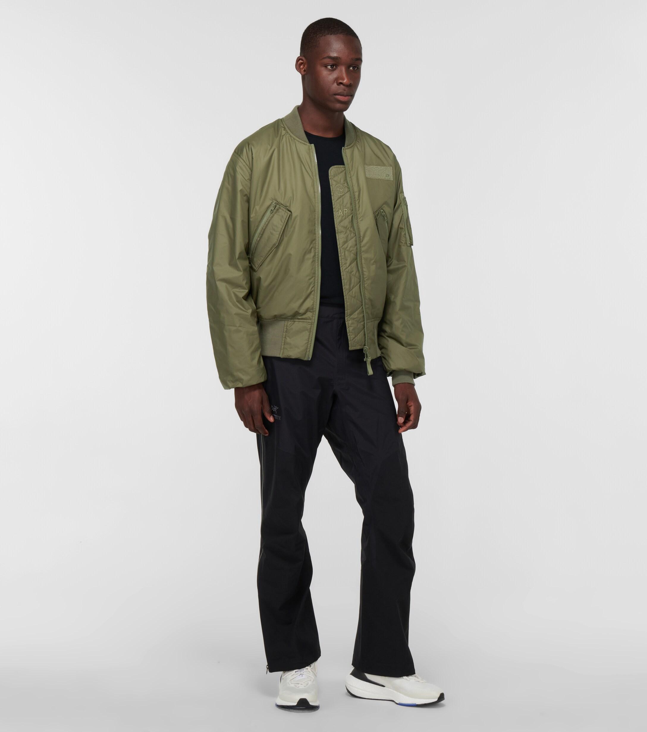 adidas green bomber jacket