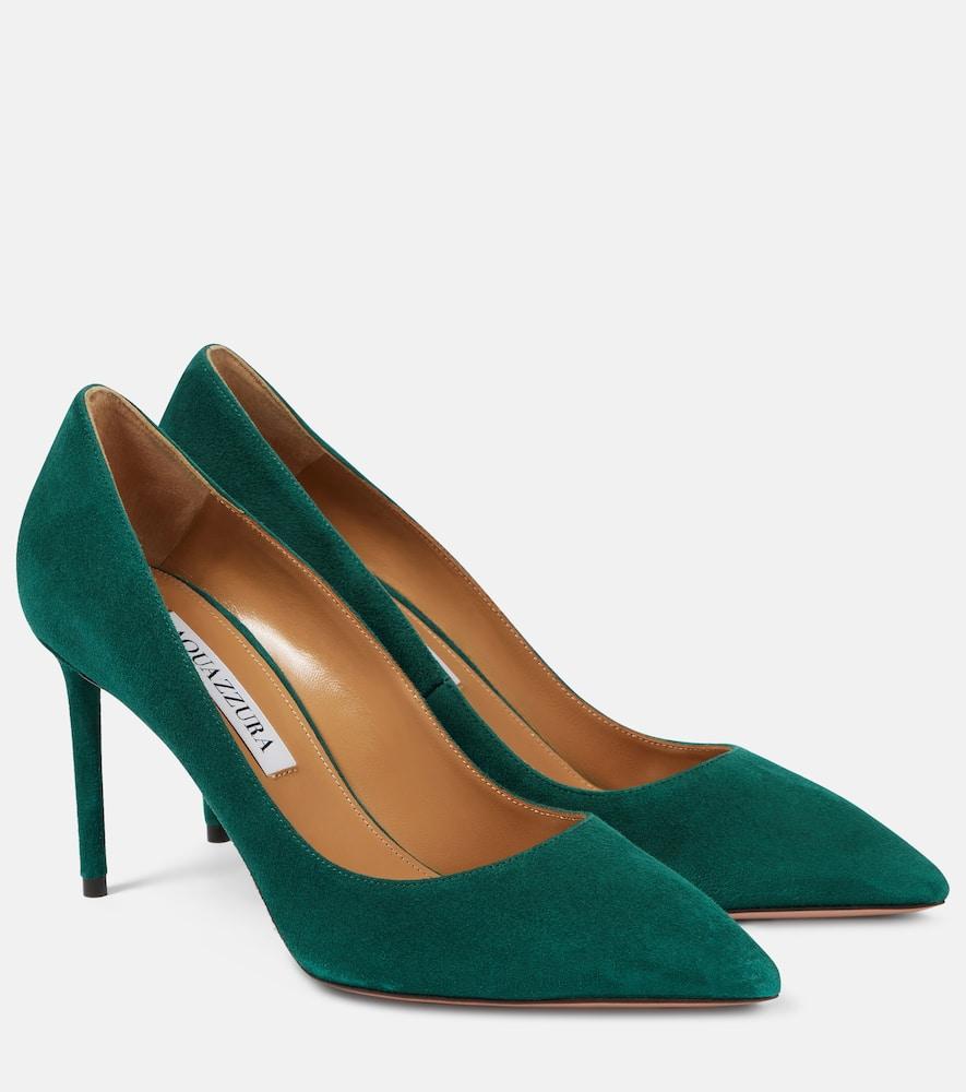 Aquazzura Purist Aquazzura Green Pumps AQUAZZURA Purist Suede
