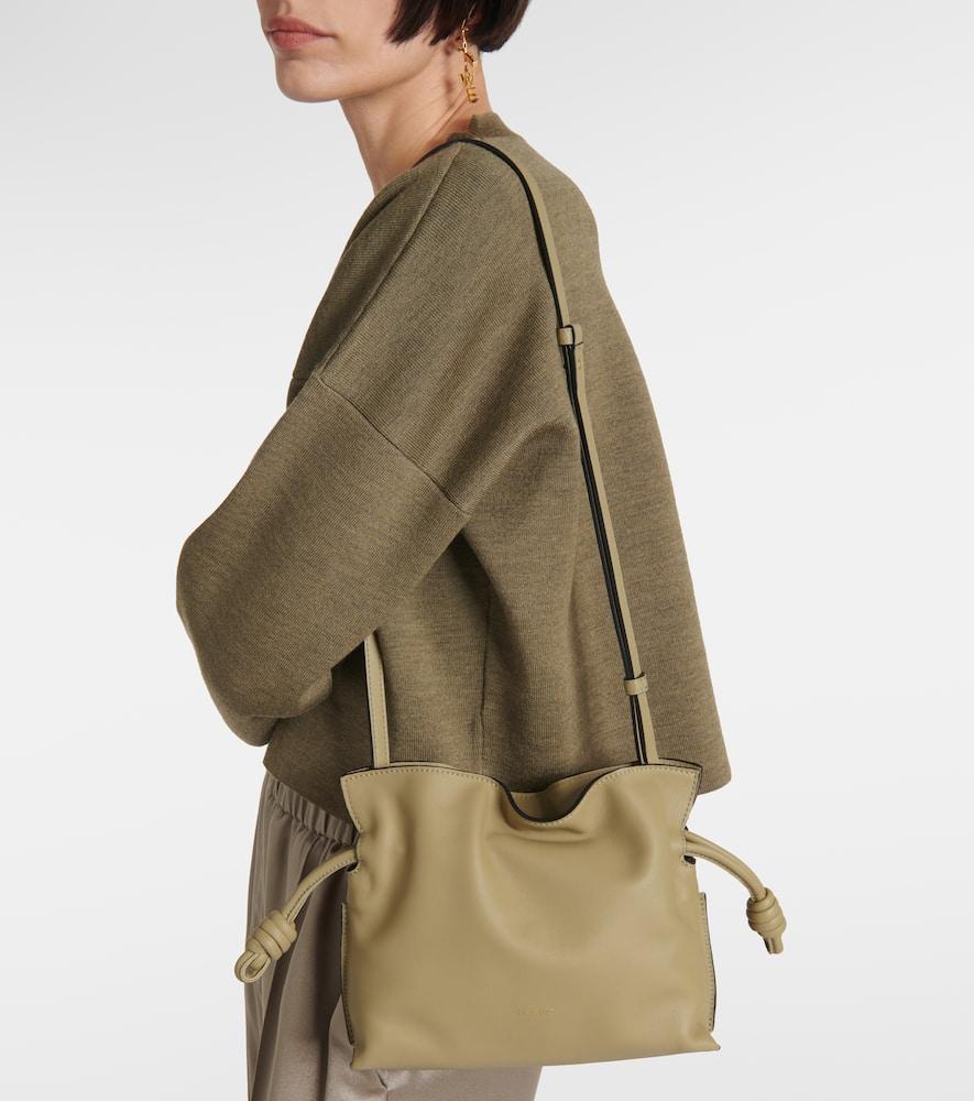 Loewe Mini Flamenco Clutch In Nappa Calfskin in Natural Lyst