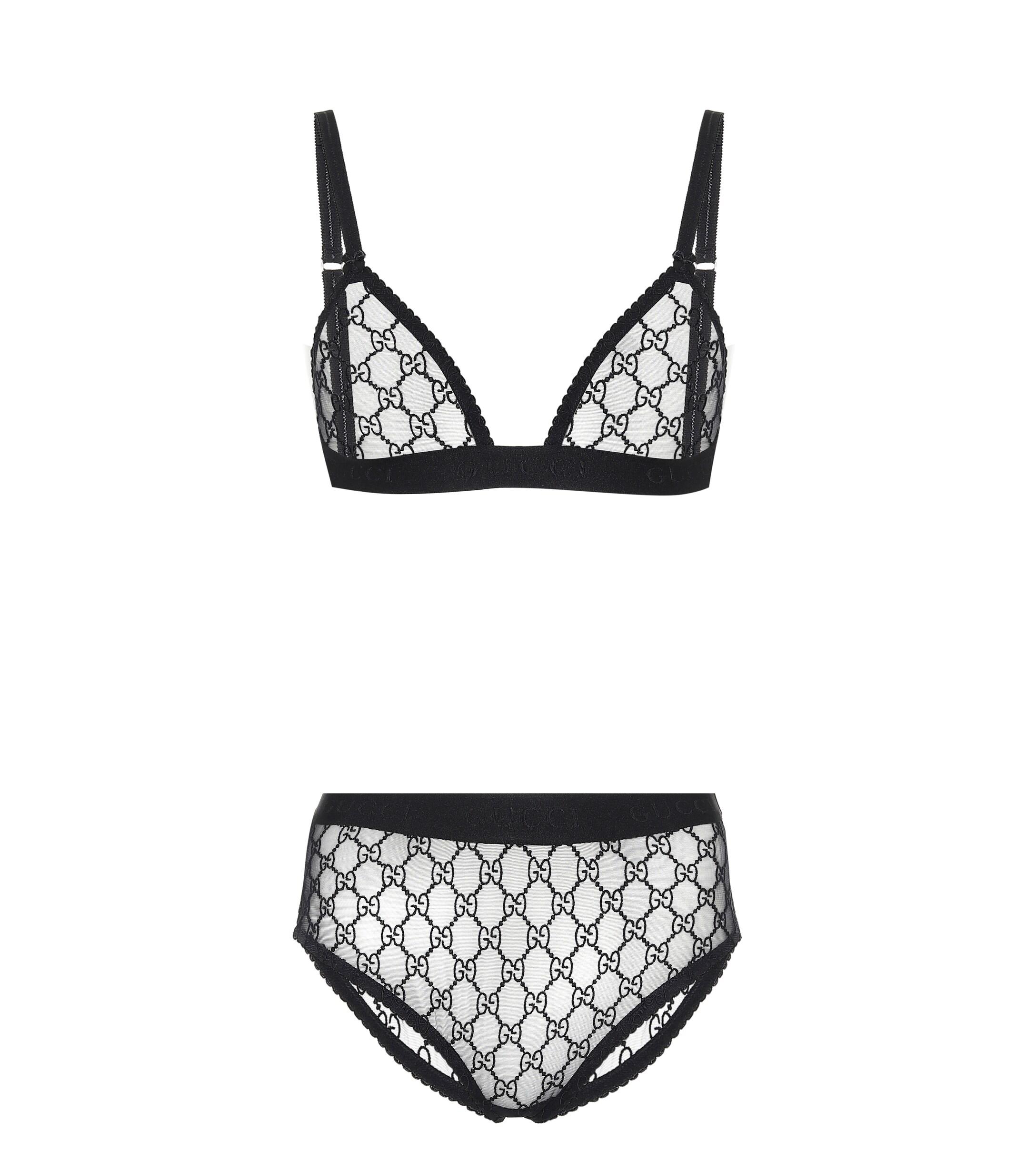 gucci bra and panty set