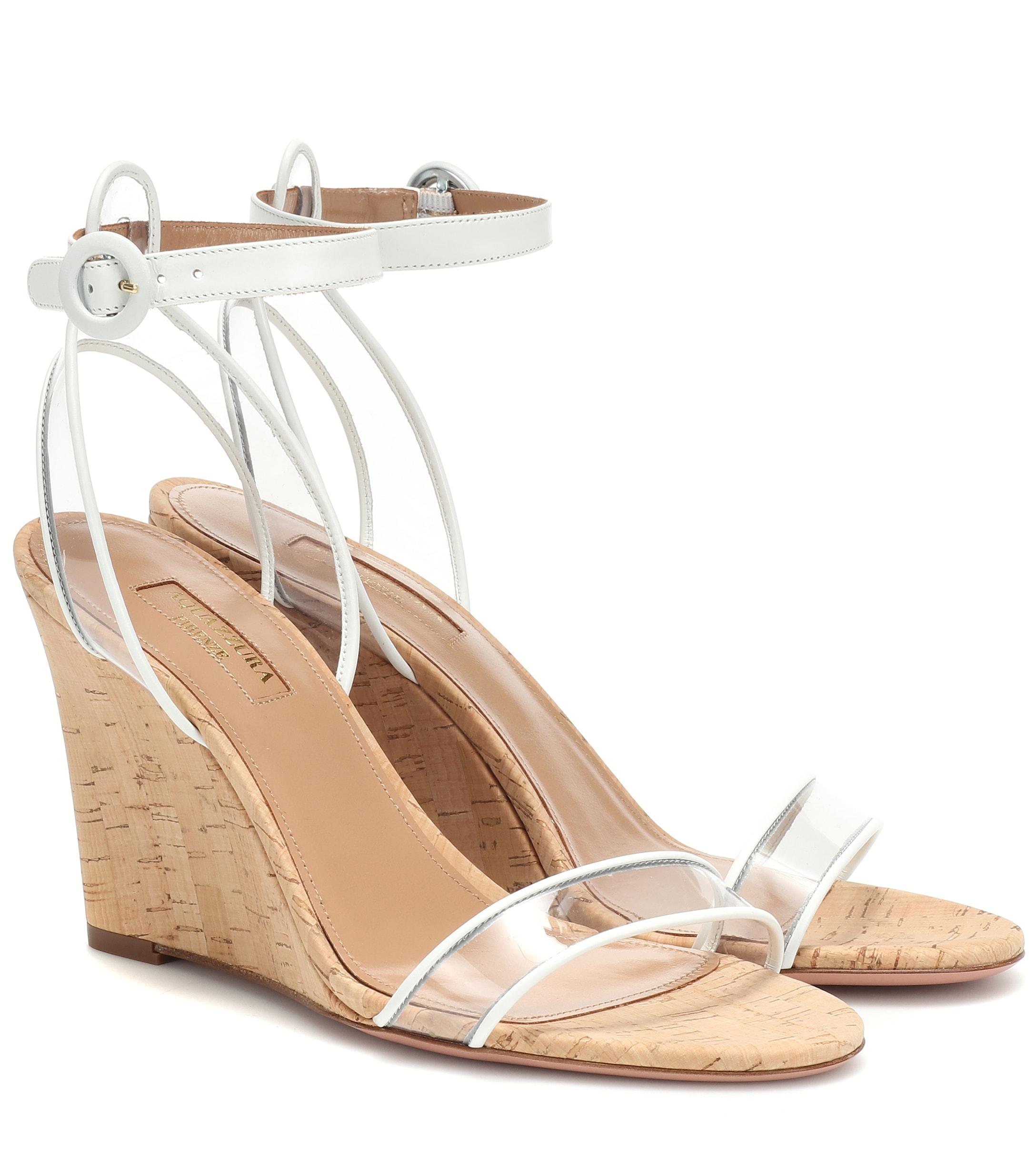 minimalist wedge sandals