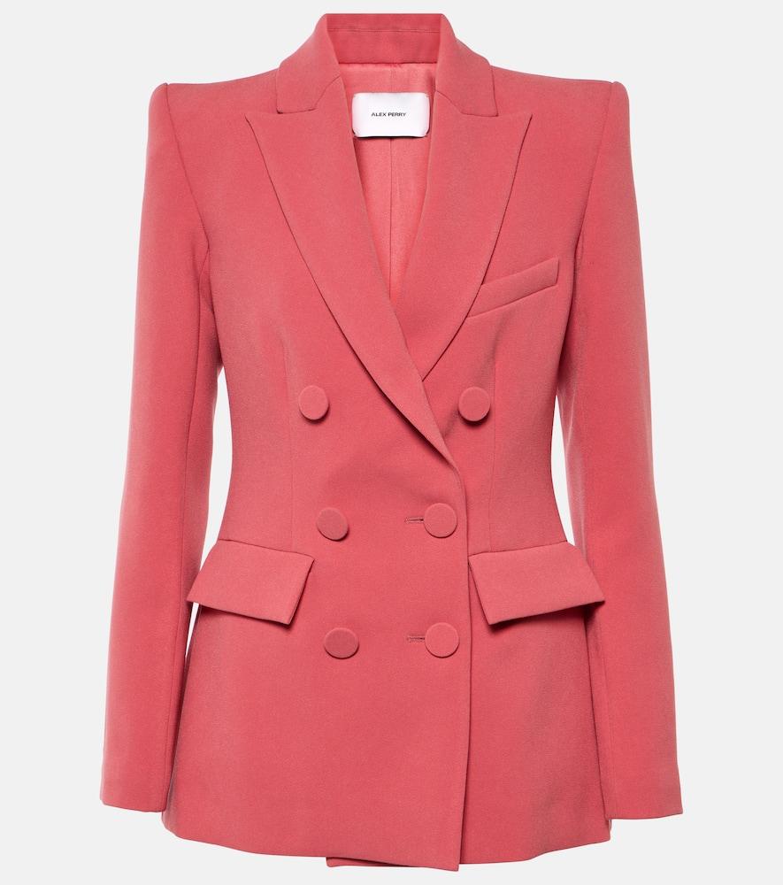 Alex Perry Crepe Blazer in Pink Lyst UK