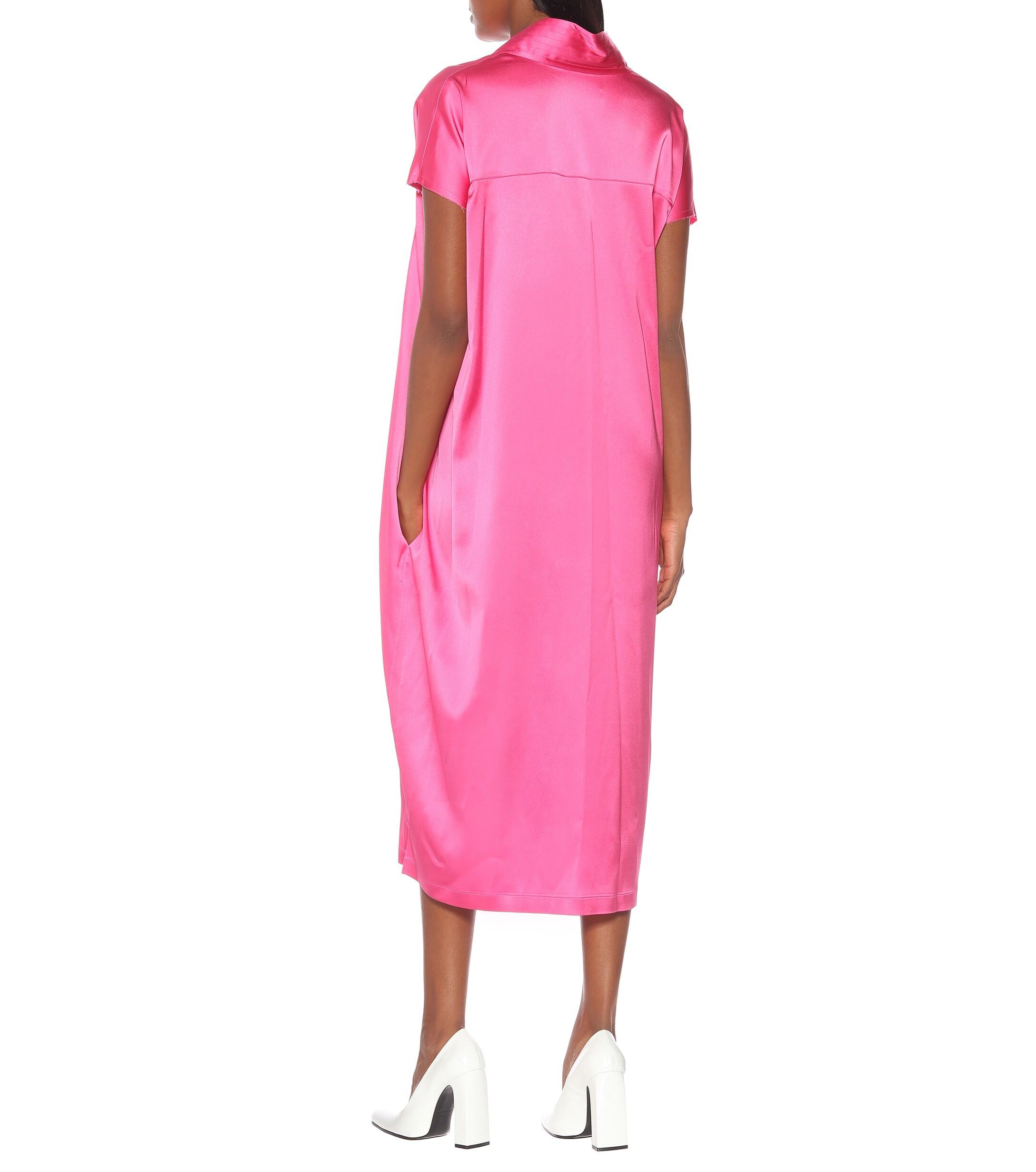 balenciaga kleid pink
