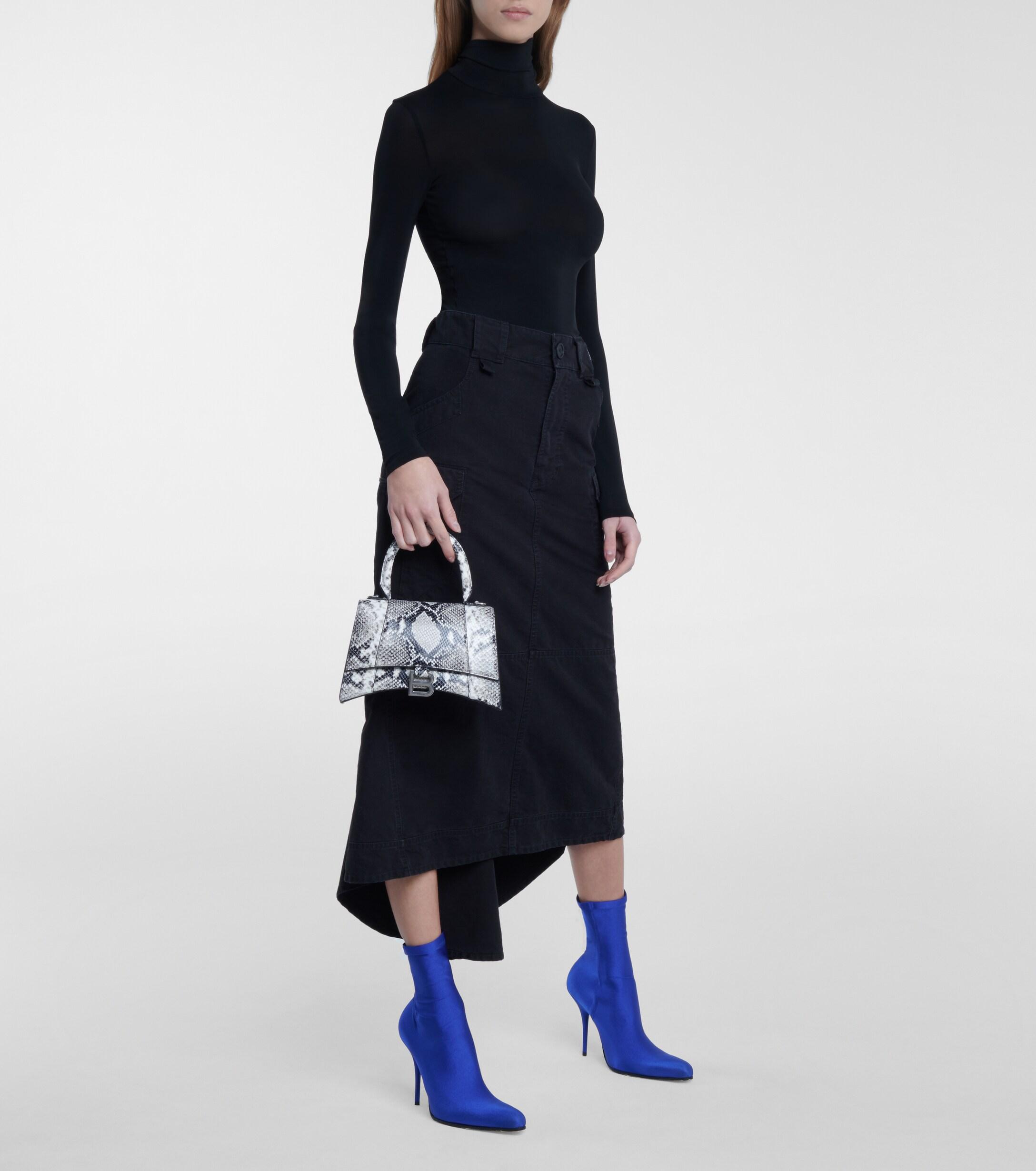 Balenciaga Knife Sock Boots in Blue | Lyst