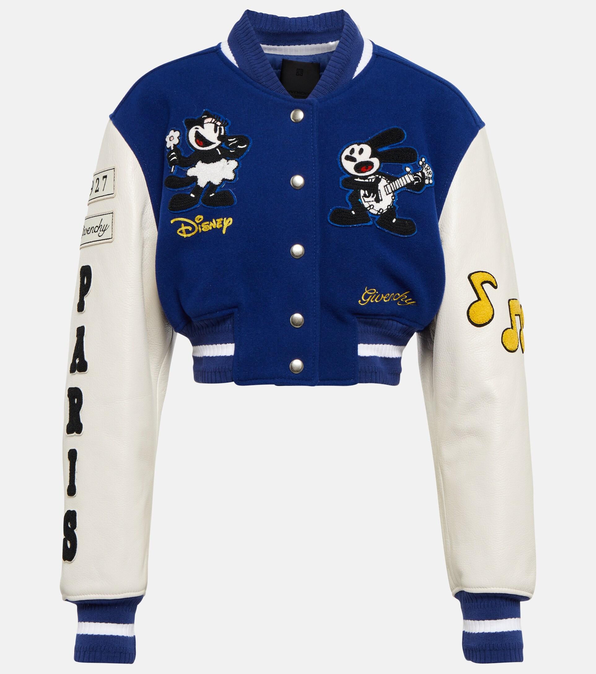 Givenchy X Disney® Varsity Jacket in Blue | Lyst
