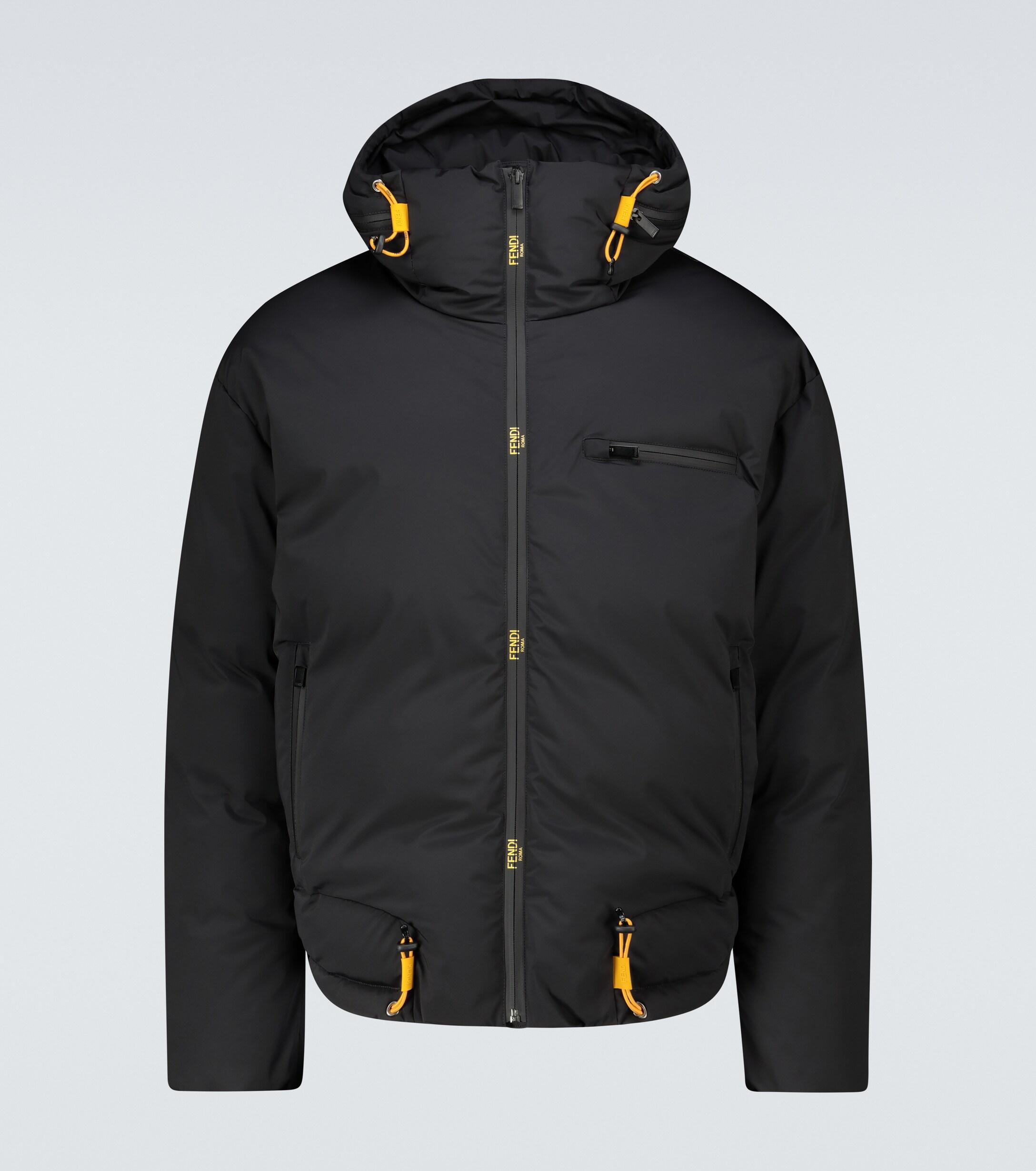 Fendi Technical Ski Jacket in Black for Men | Lyst